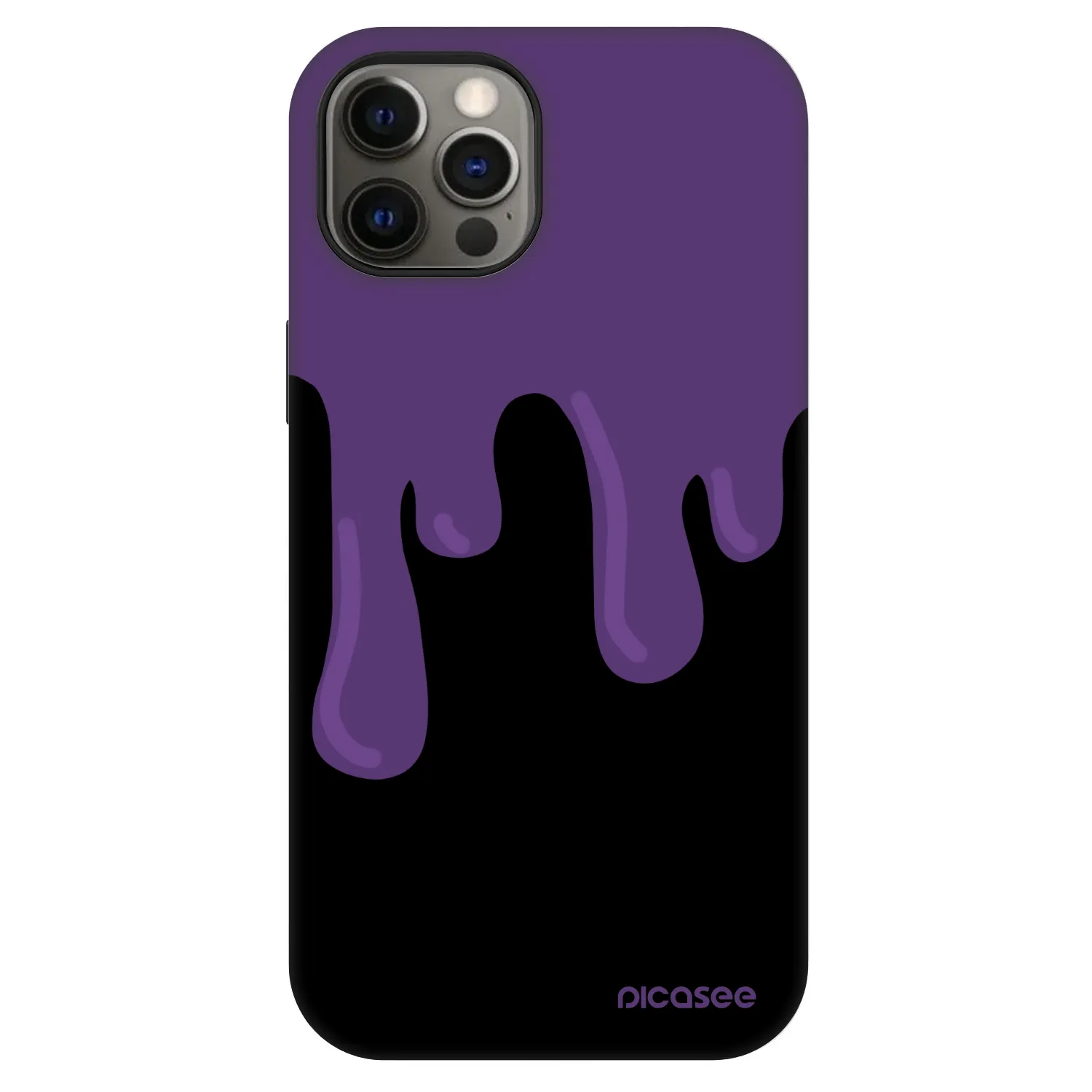 Picasee Fashion Case MagSafe για Apple iPhone 12 - Purple spooky