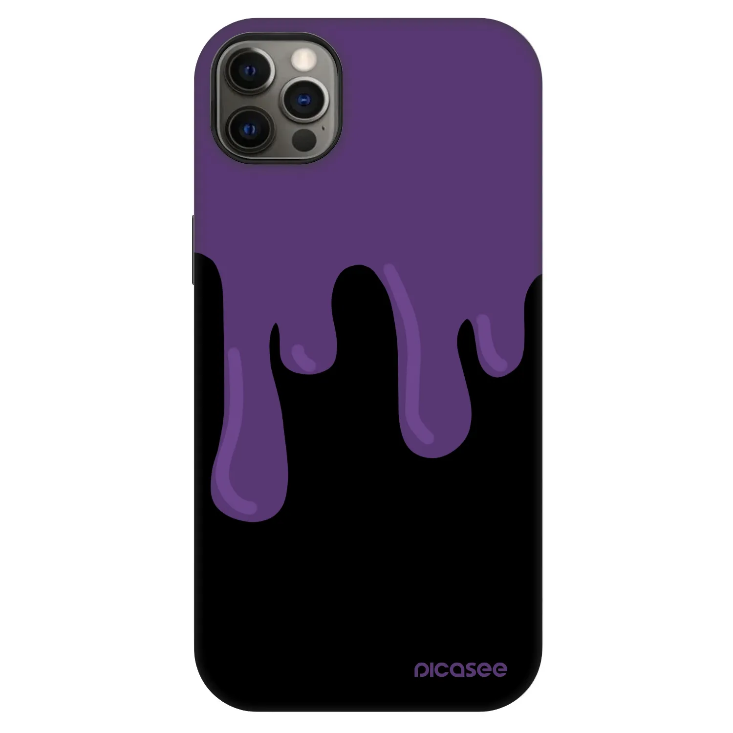Picasee Fashion Case MagSafe για Apple iPhone 12 Pro Max - Purple spooky