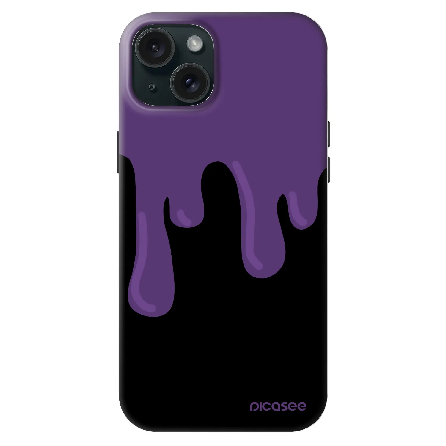 Picasee Fashion Case MagSafe για Apple iPhone 15 Plus - Purple spooky