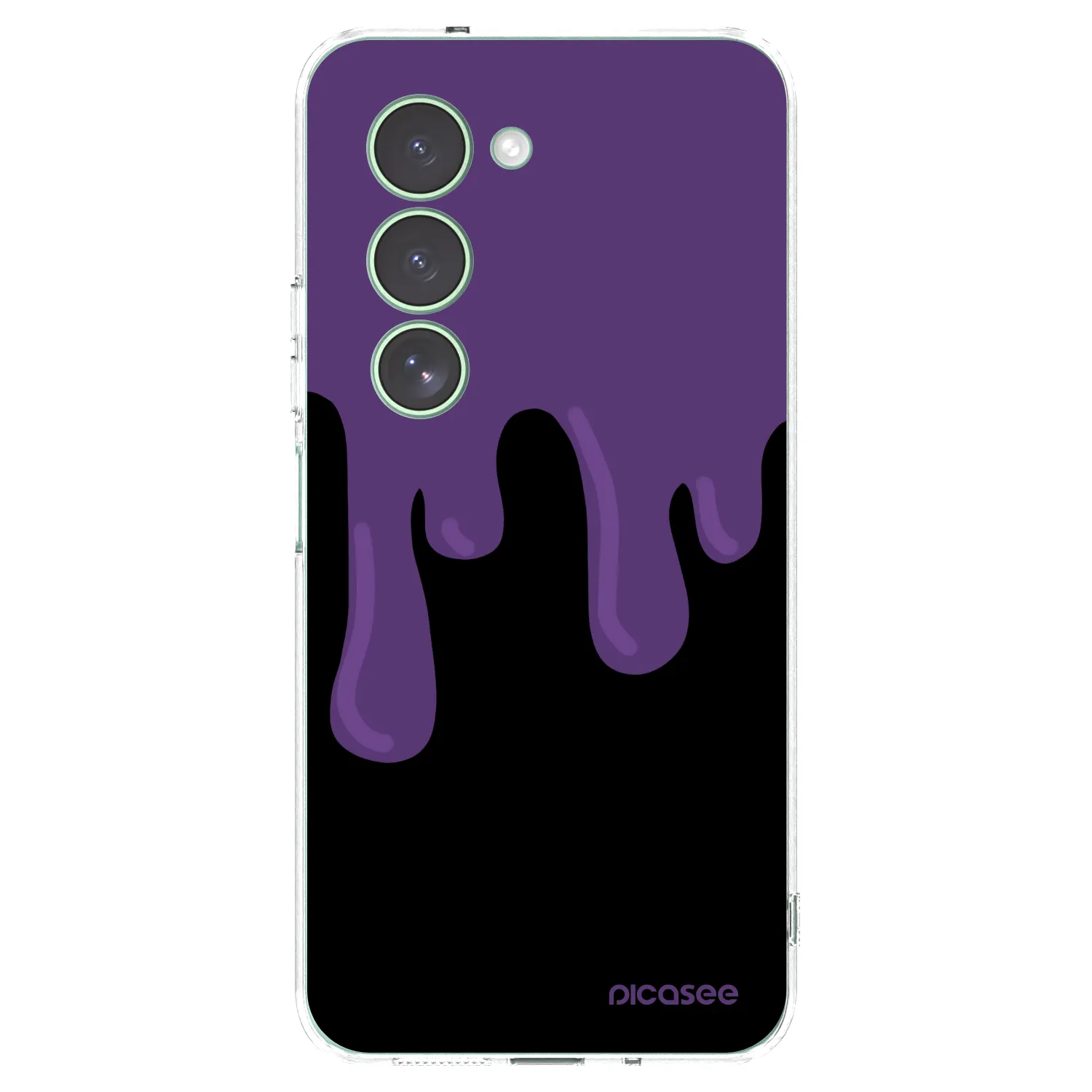 Picasee διαφανής θήκη σιλικόνης Xiaomi Redmi 15 5G - Purple spooky