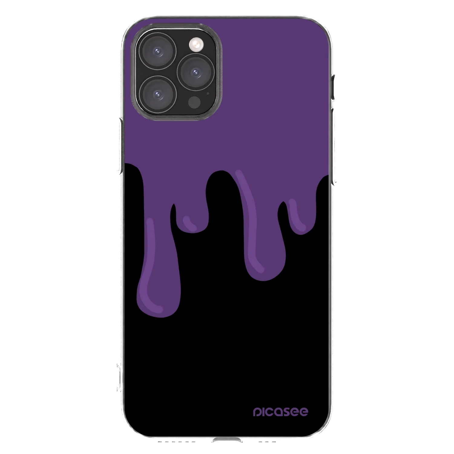 Picasee διαφανής θήκη σιλικόνης Apple iPhone 11 Pro - Purple spooky