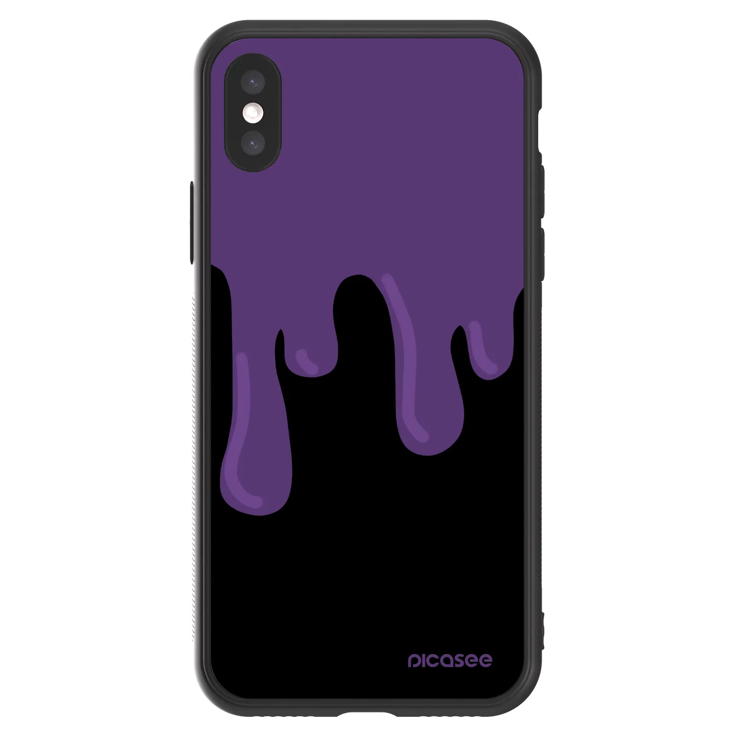 Picasee ULTIMATE CASE για Apple iPhone X/XS - Purple spooky