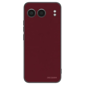 Picasee Μαύρη θήκη σιλικόνης για OnePlus Nord 4 - Burgundy red