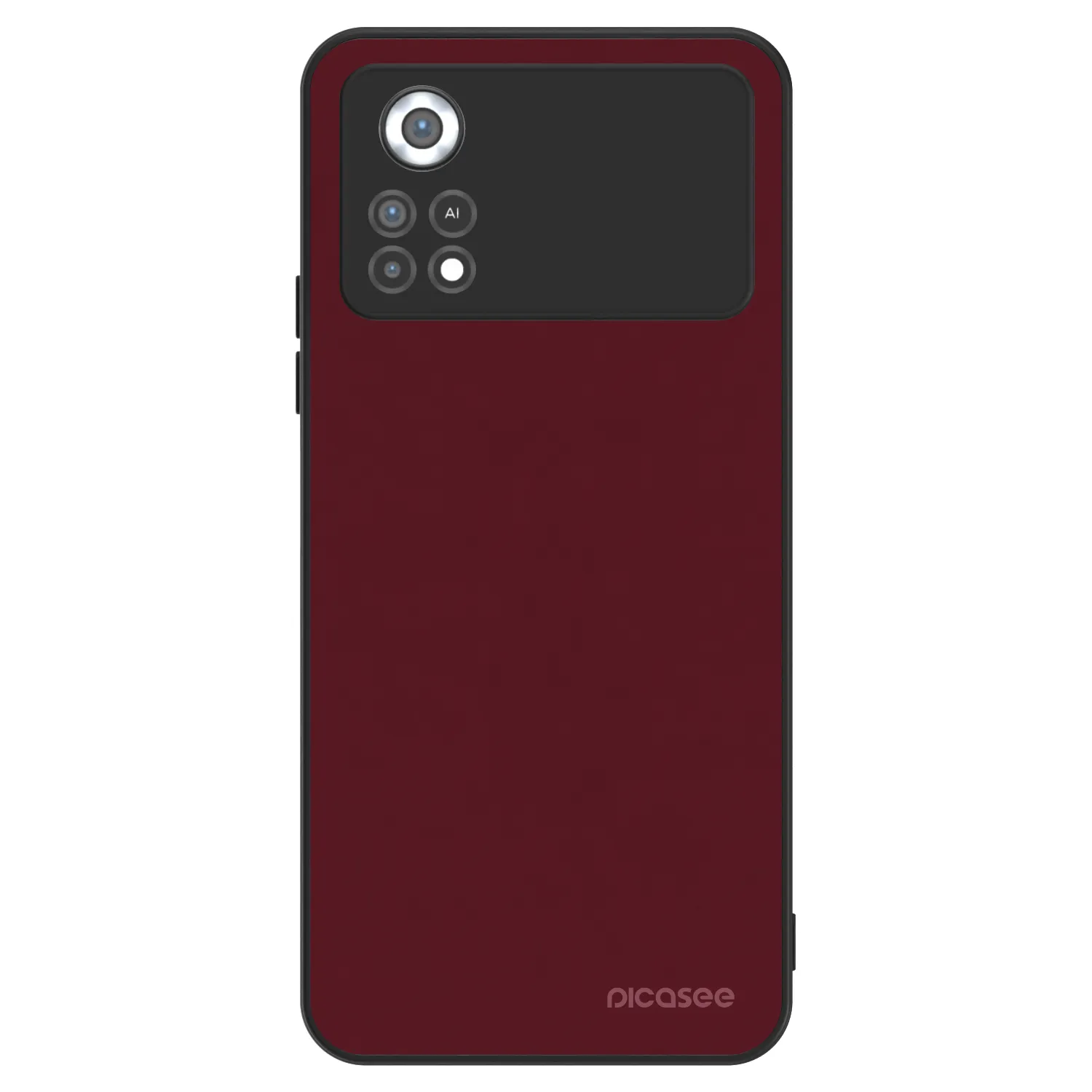 Picasee ULTIMATE CASE για Xiaomi Poco X4 Pro 5G - Burgundy red
