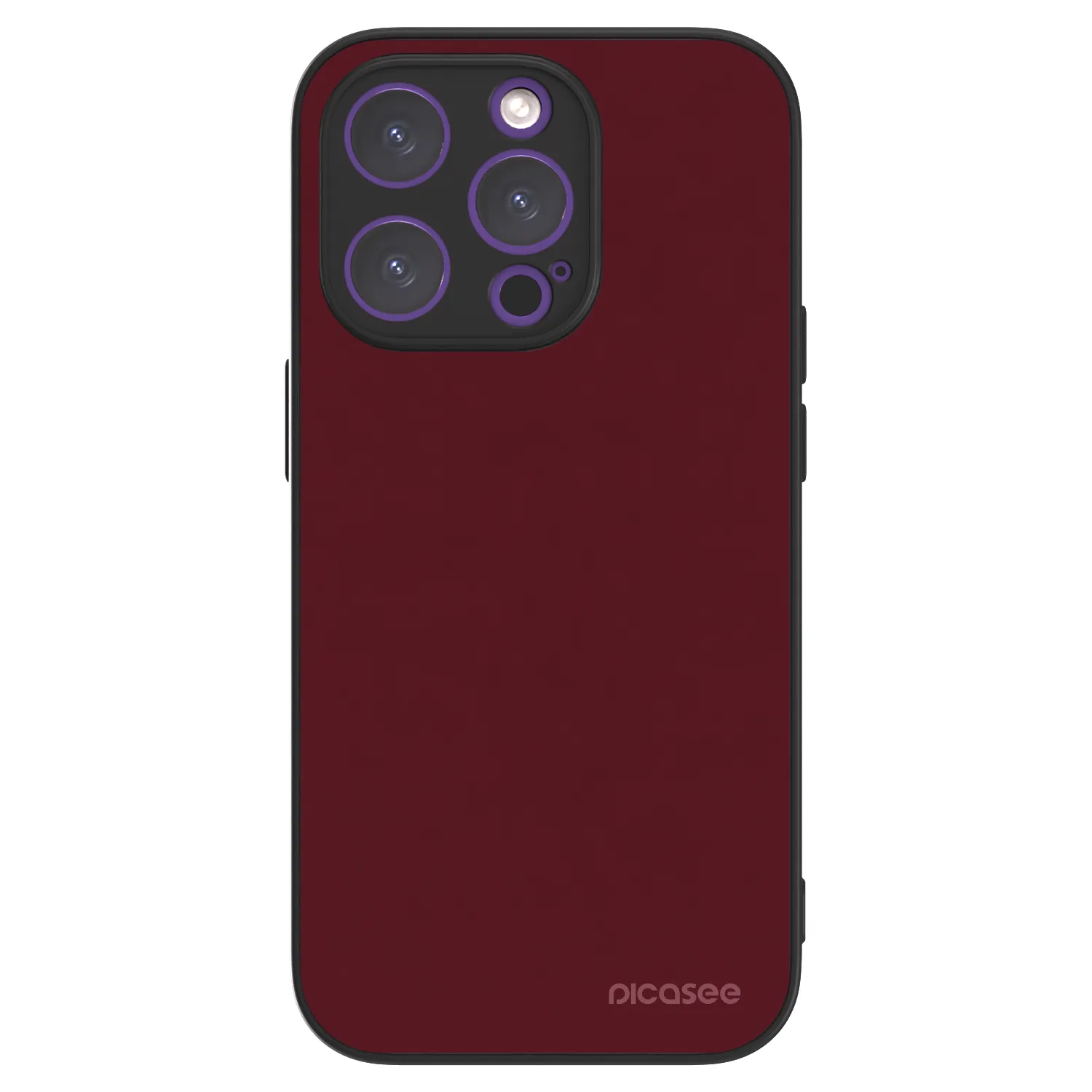 Picasee ULTIMATE CASE MagSafe pro Apple iPhone 14 Pro - Burgundy red