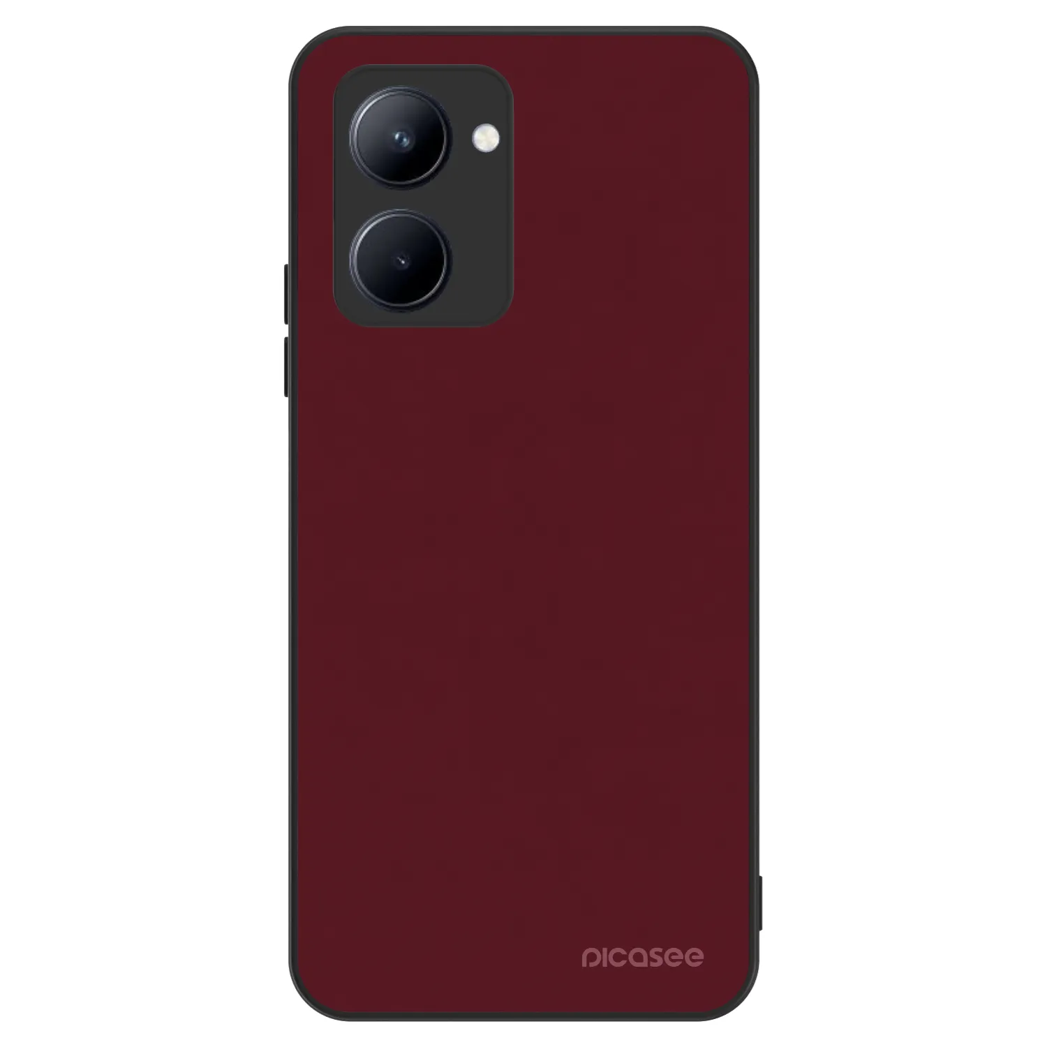 Picasee ULTIMATE CASE για Realme C33 (2023) - Burgundy red