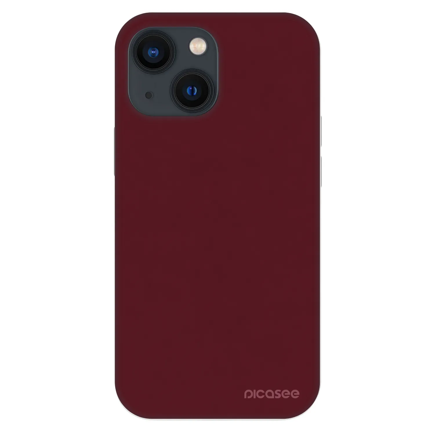 Picasee Fashion Case για Apple iPhone 13 mini - Burgundy red