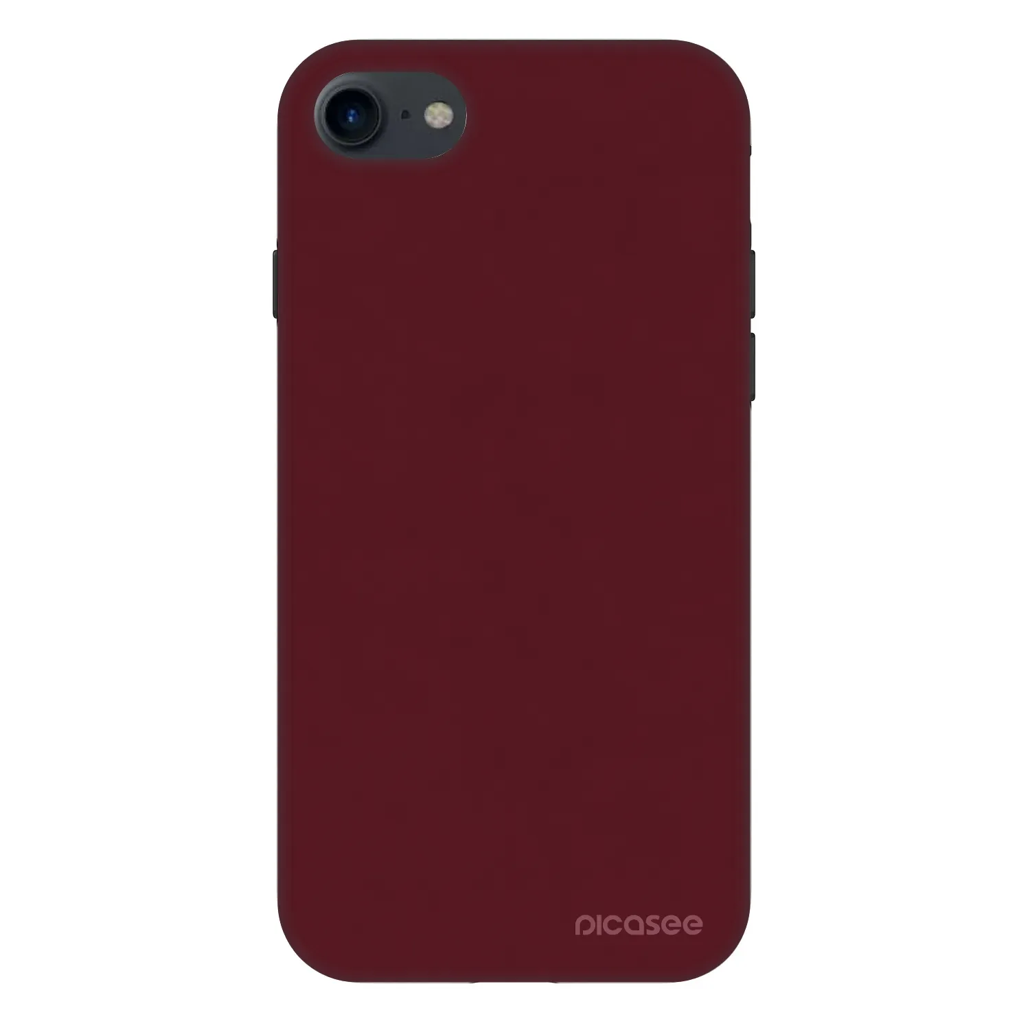 Picasee Fashion Case για Apple iPhone SE 2020 - Burgundy red