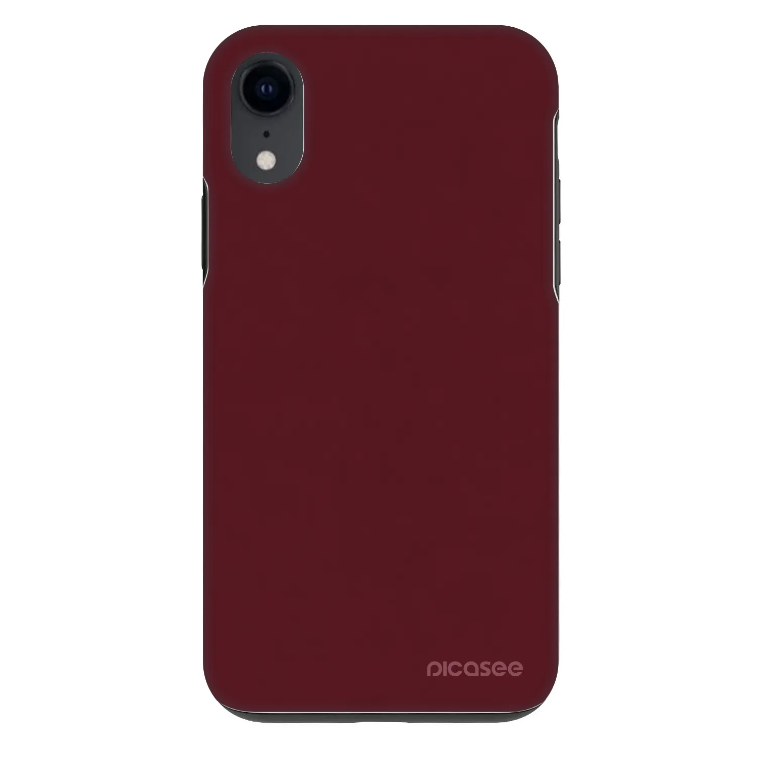 Picasee Fashion Case για Apple iPhone XR - Burgundy red