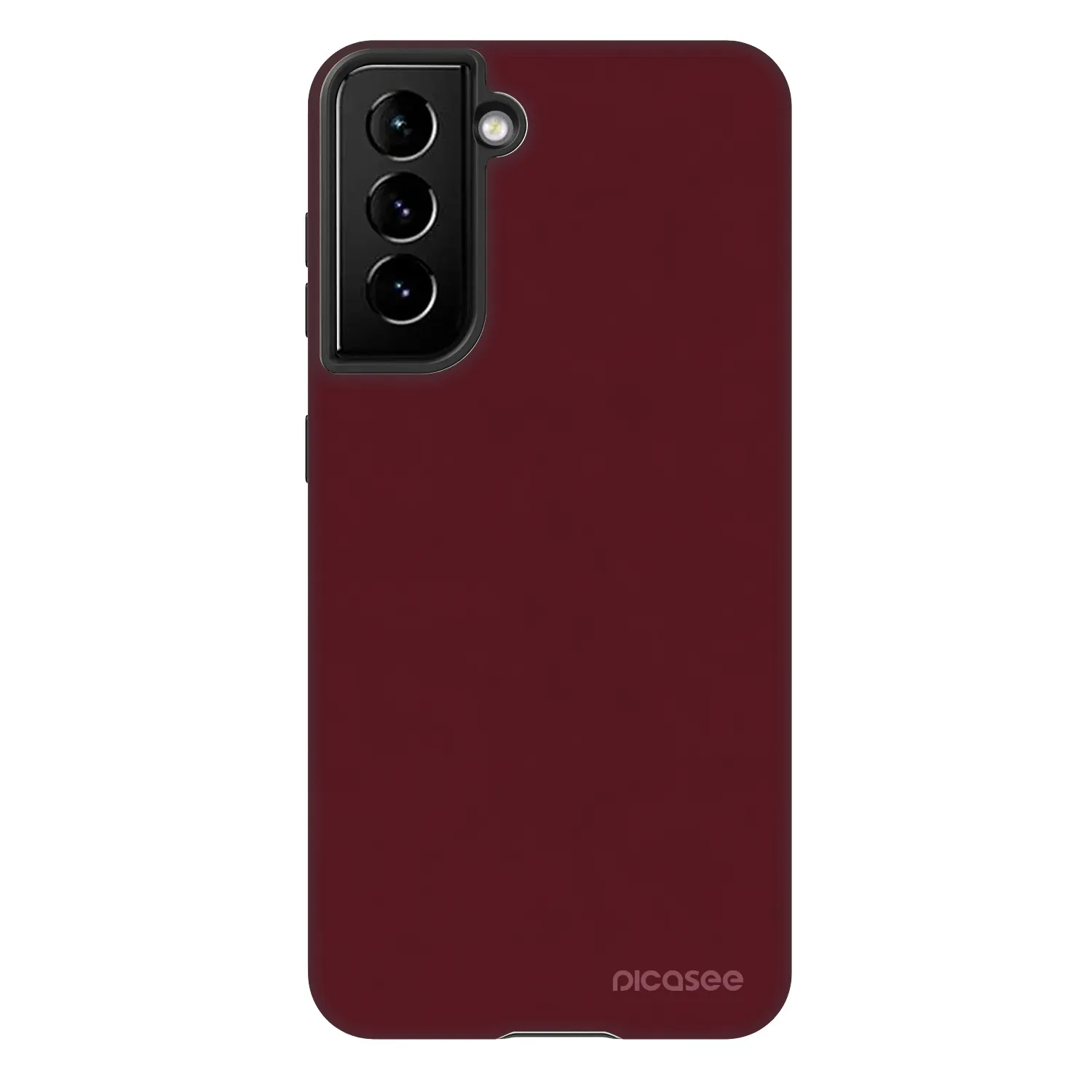 Picasee Fashion Case για Samsung Galaxy S21 5G G991B - Burgundy red