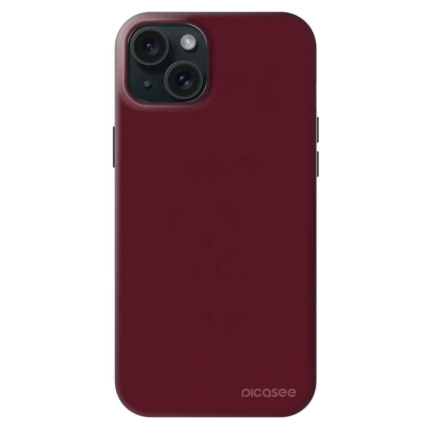 Picasee Fashion Case MagSafe για Apple iPhone 15 Plus - Burgundy red