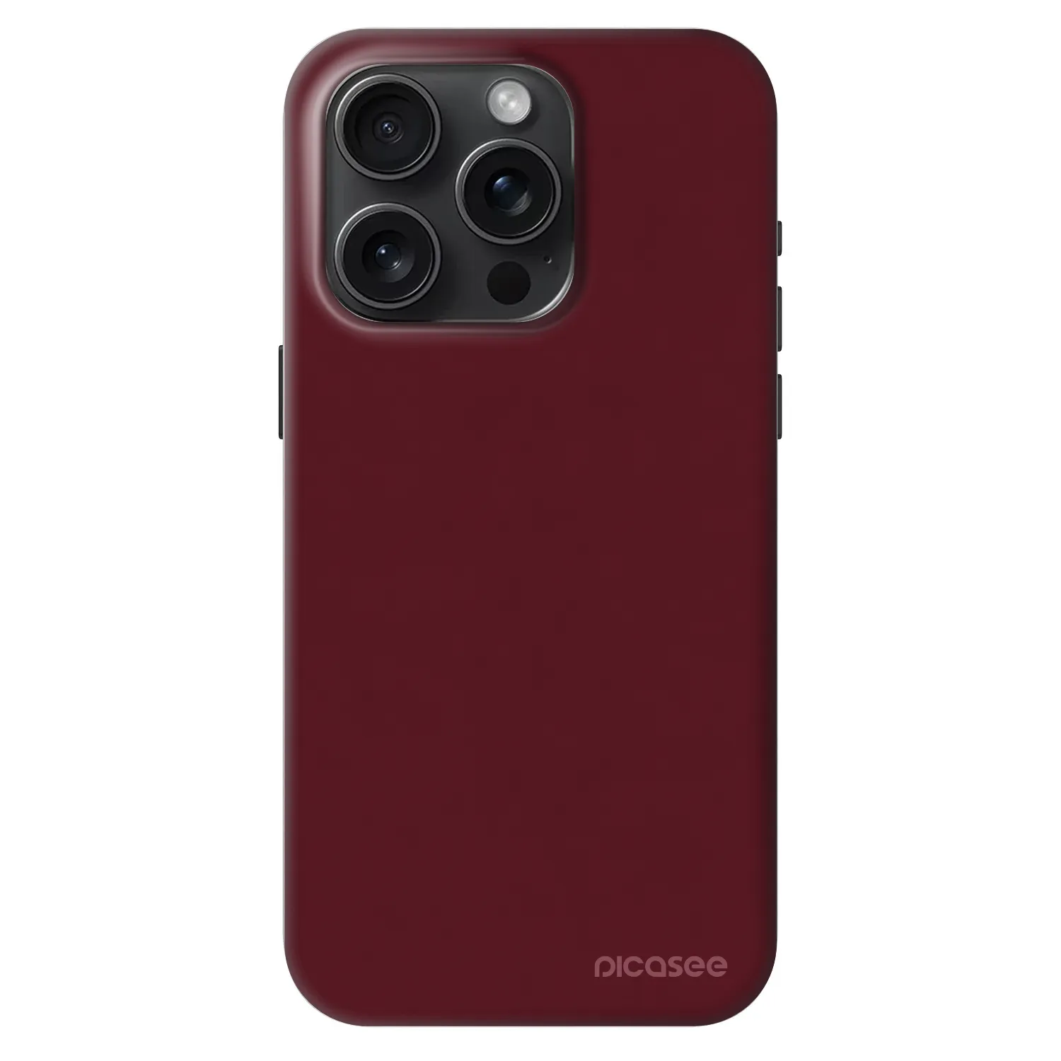 Picasee Fashion Case MagSafe για Apple iPhone 15 Pro - Burgundy red