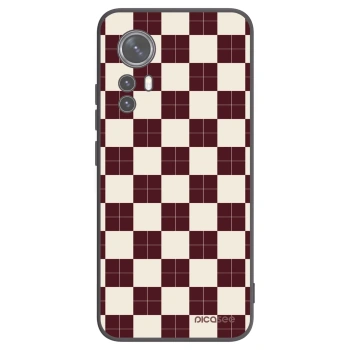 Picasee Μαύρη θήκη σιλικόνης για Xiaomi 12X - Checked Away