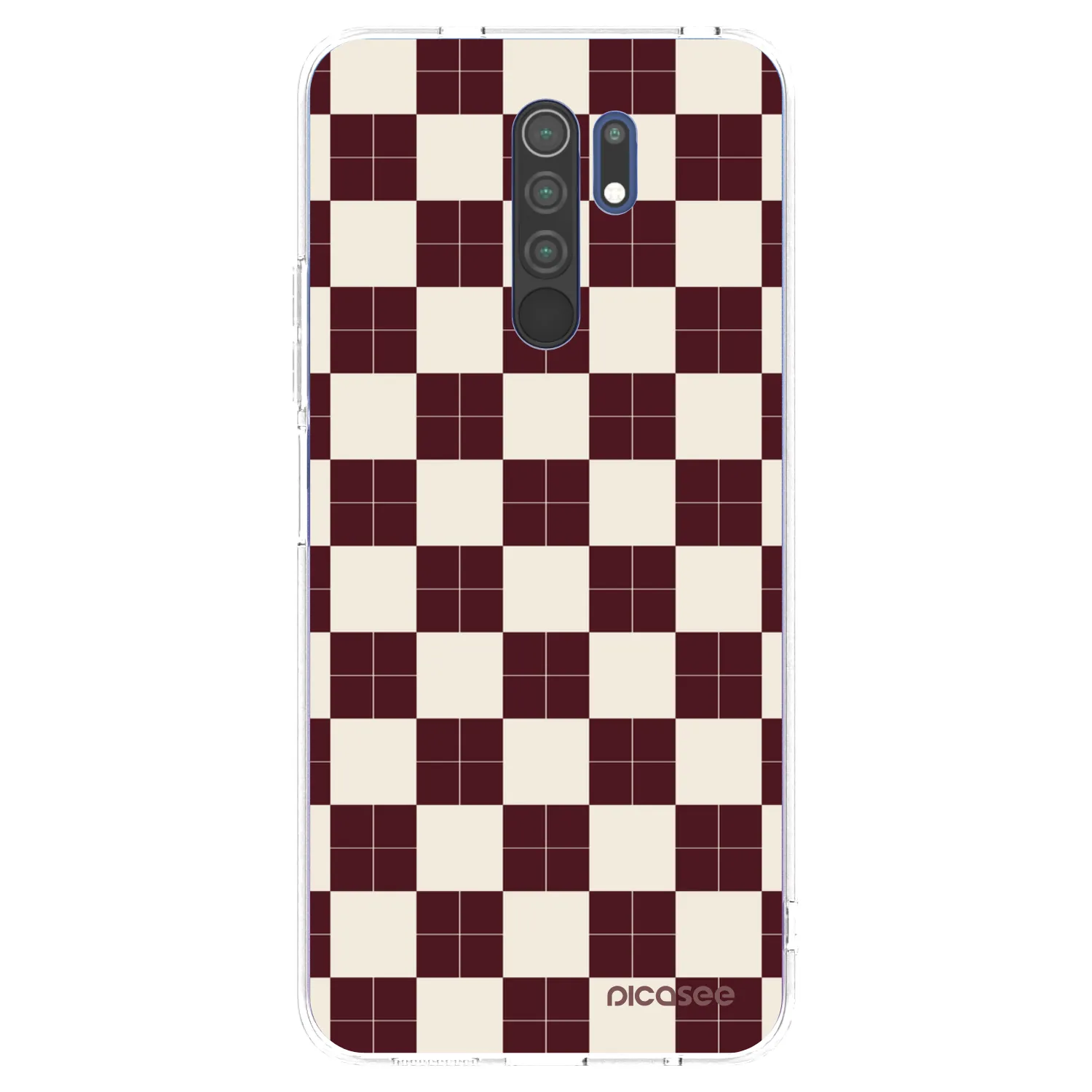 Picasee διαφανής θήκη σιλικόνης Xiaomi Redmi 9 - Checked Away