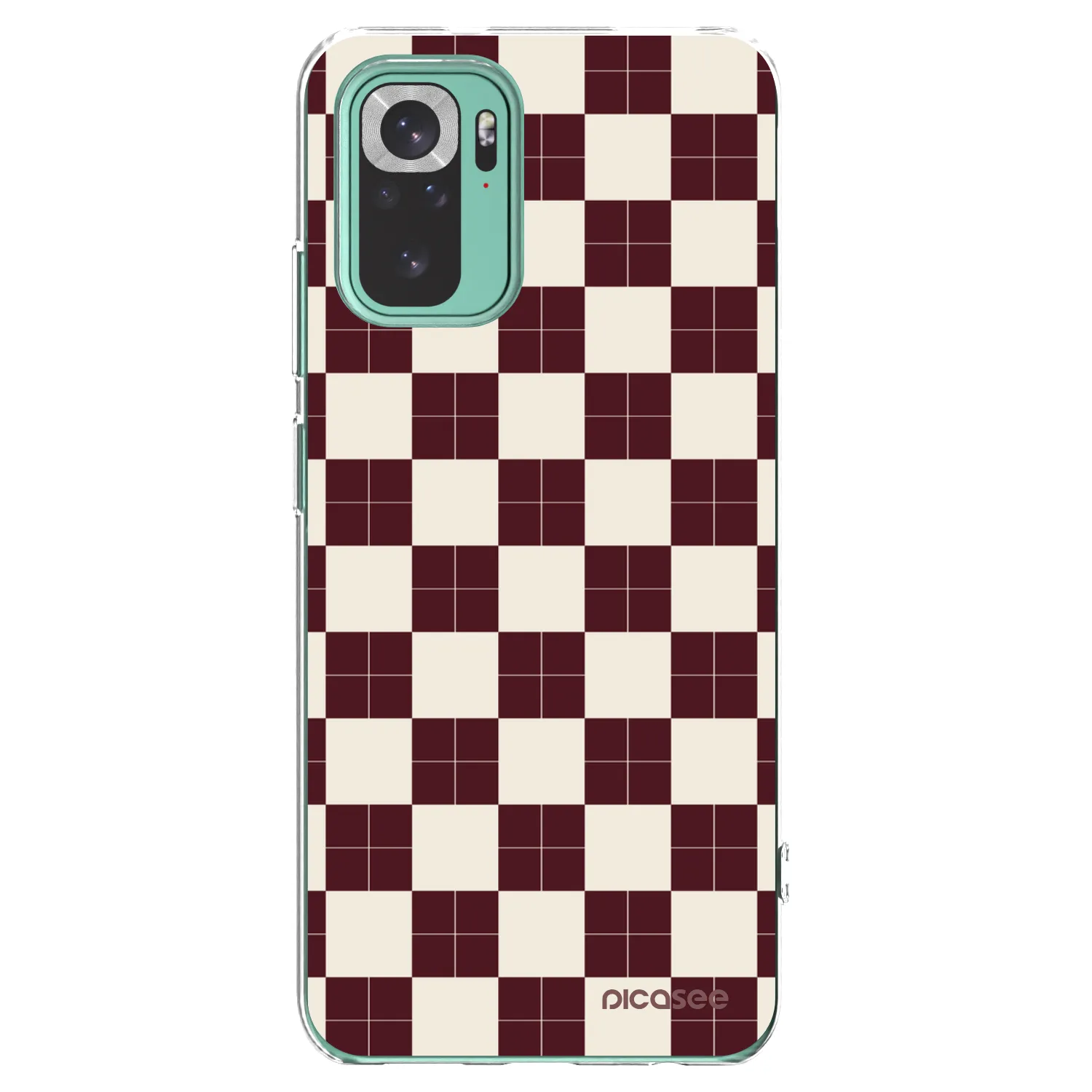 Picasee διαφανής θήκη σιλικόνης Xiaomi Redmi Note 10 Pro - Checked Away