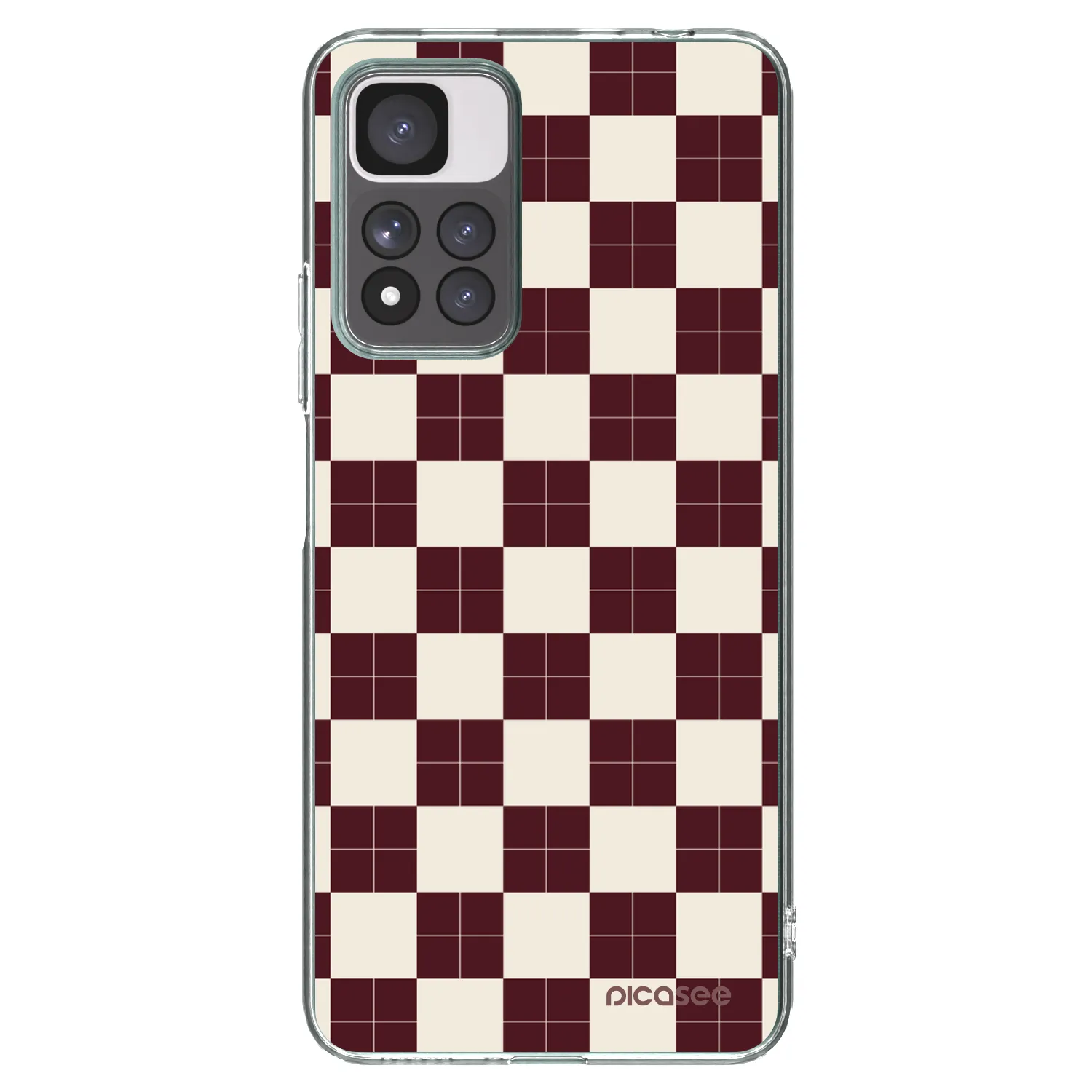 Picasee διαφανής θήκη σιλικόνης Xiaomi Redmi Note 11 Pro+ 5G - Checked Away