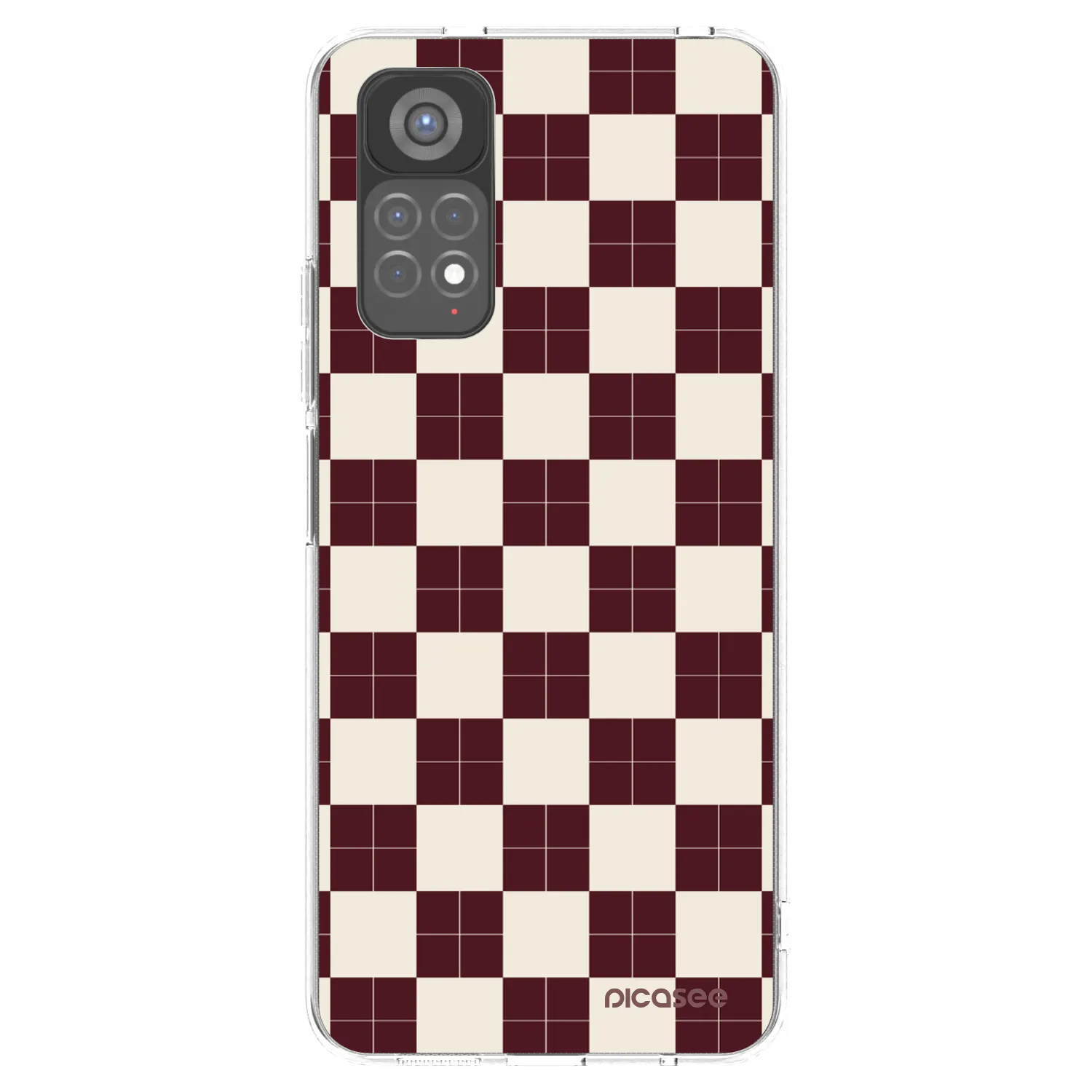 Picasee διαφανής θήκη σιλικόνης Xiaomi Redmi Note 11S 5G - Checked Away