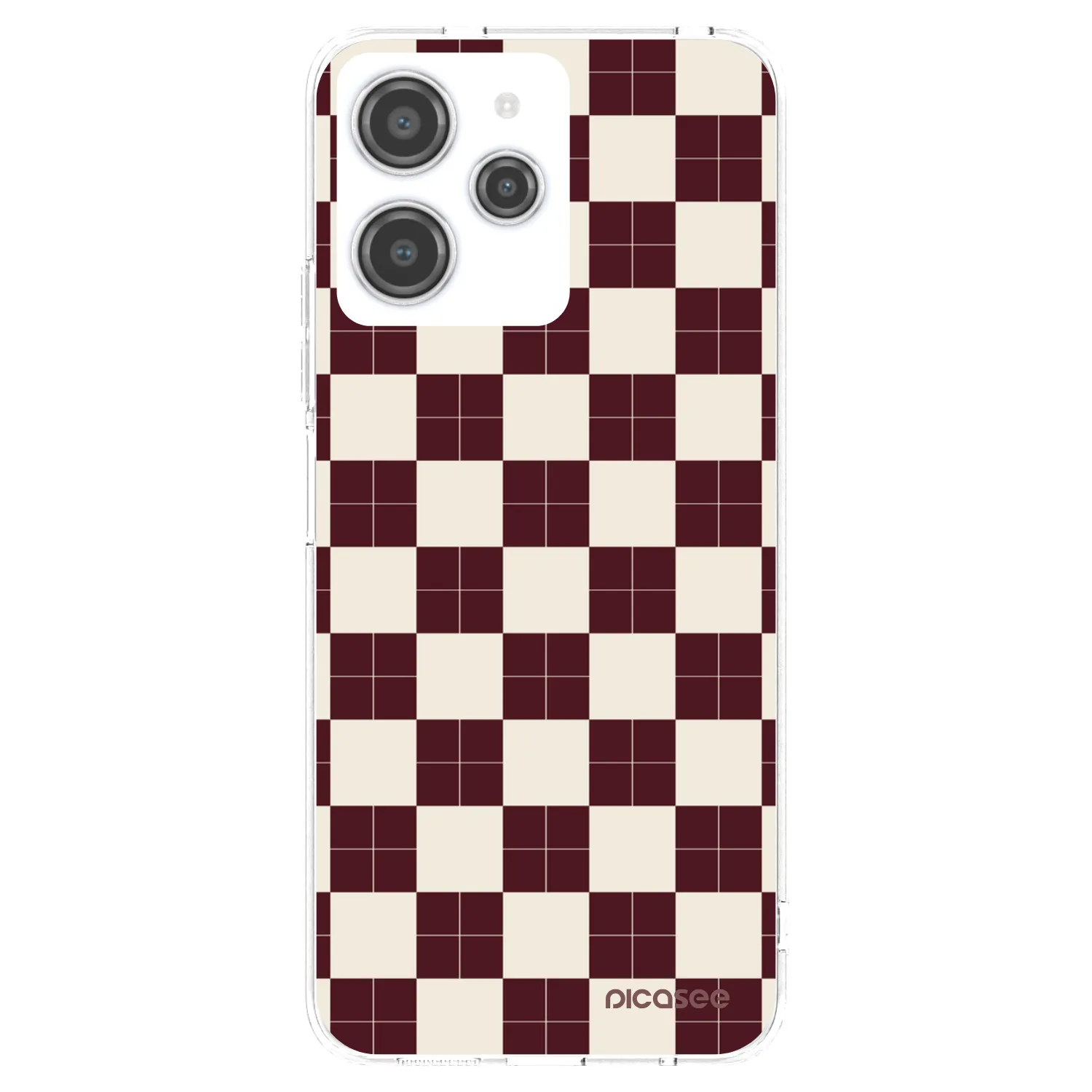 Picasee διαφανής θήκη σιλικόνης Xiaomi Redmi 12 4G - Checked Away