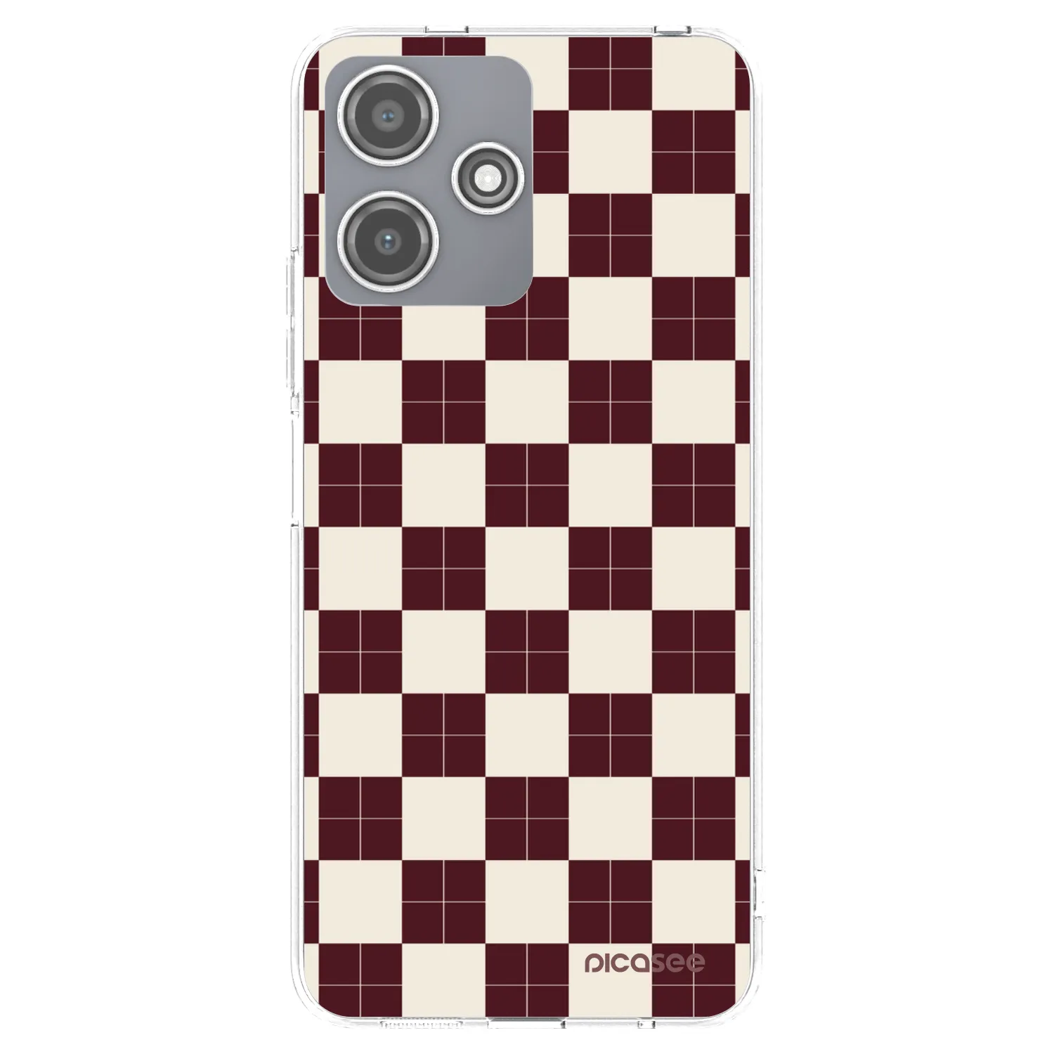 Picasee διαφανής θήκη σιλικόνης Xiaomi Redmi 12 5G - Checked Away