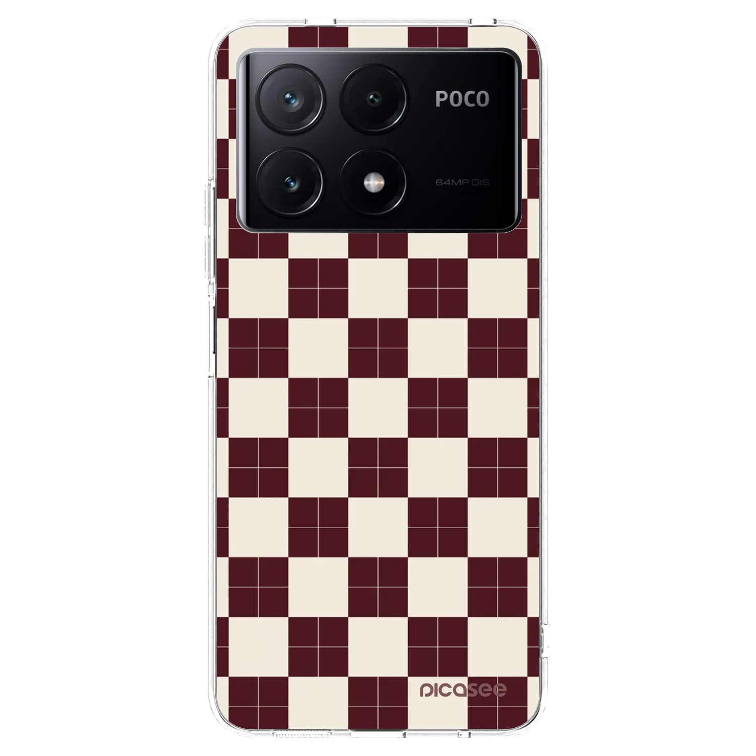 Picasee διαφανής θήκη σιλικόνης Xiaomi Poco X6 Pro - Checked Away