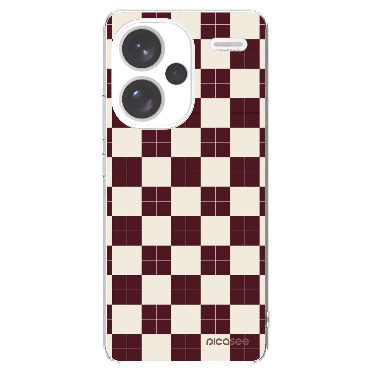 Picasee διαφανής θήκη σιλικόνης Xiaomi Redmi Note 13 Pro+ 5G - Checked Away