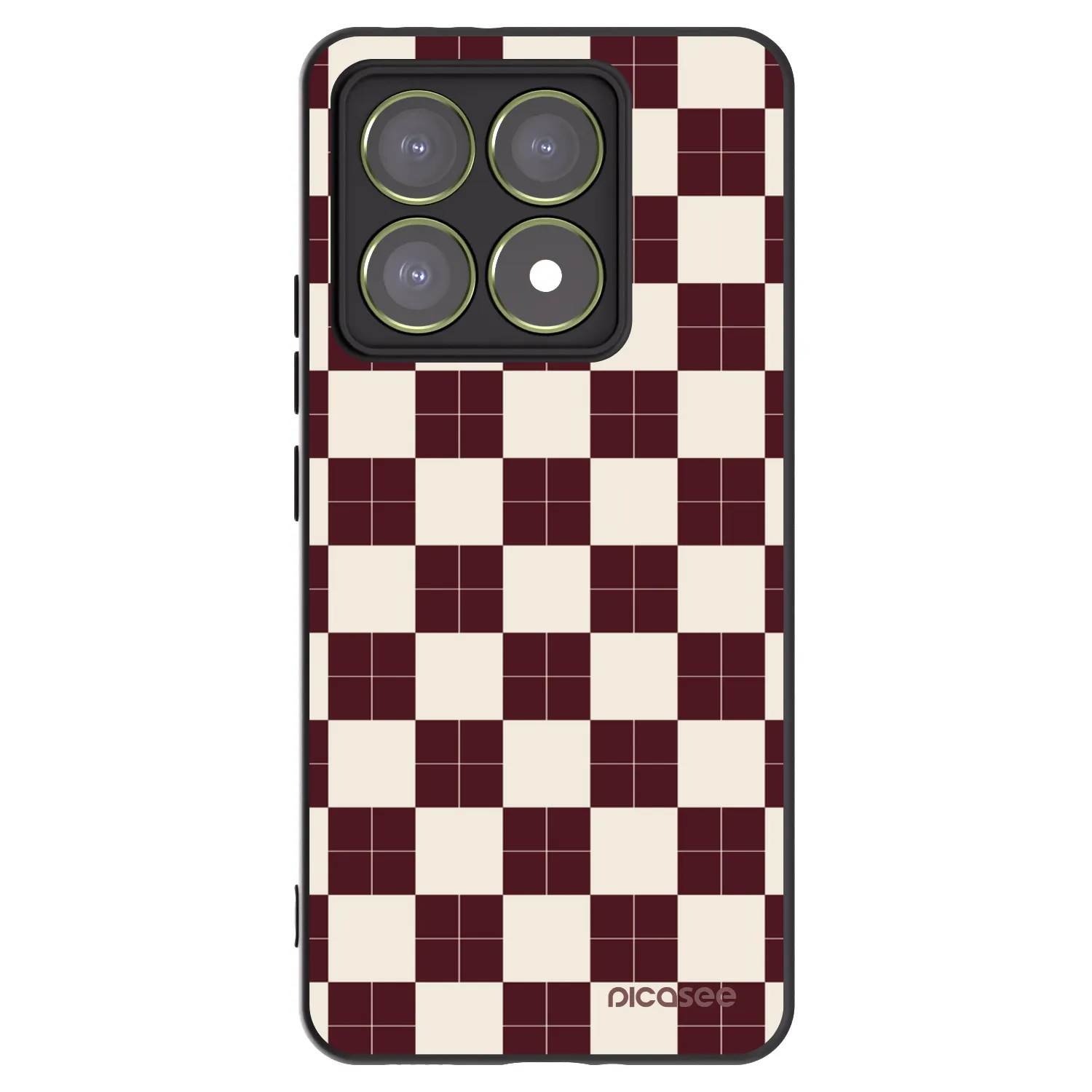Picasee Μαύρη θήκη σιλικόνης για Xiaomi 14T - Checked Away