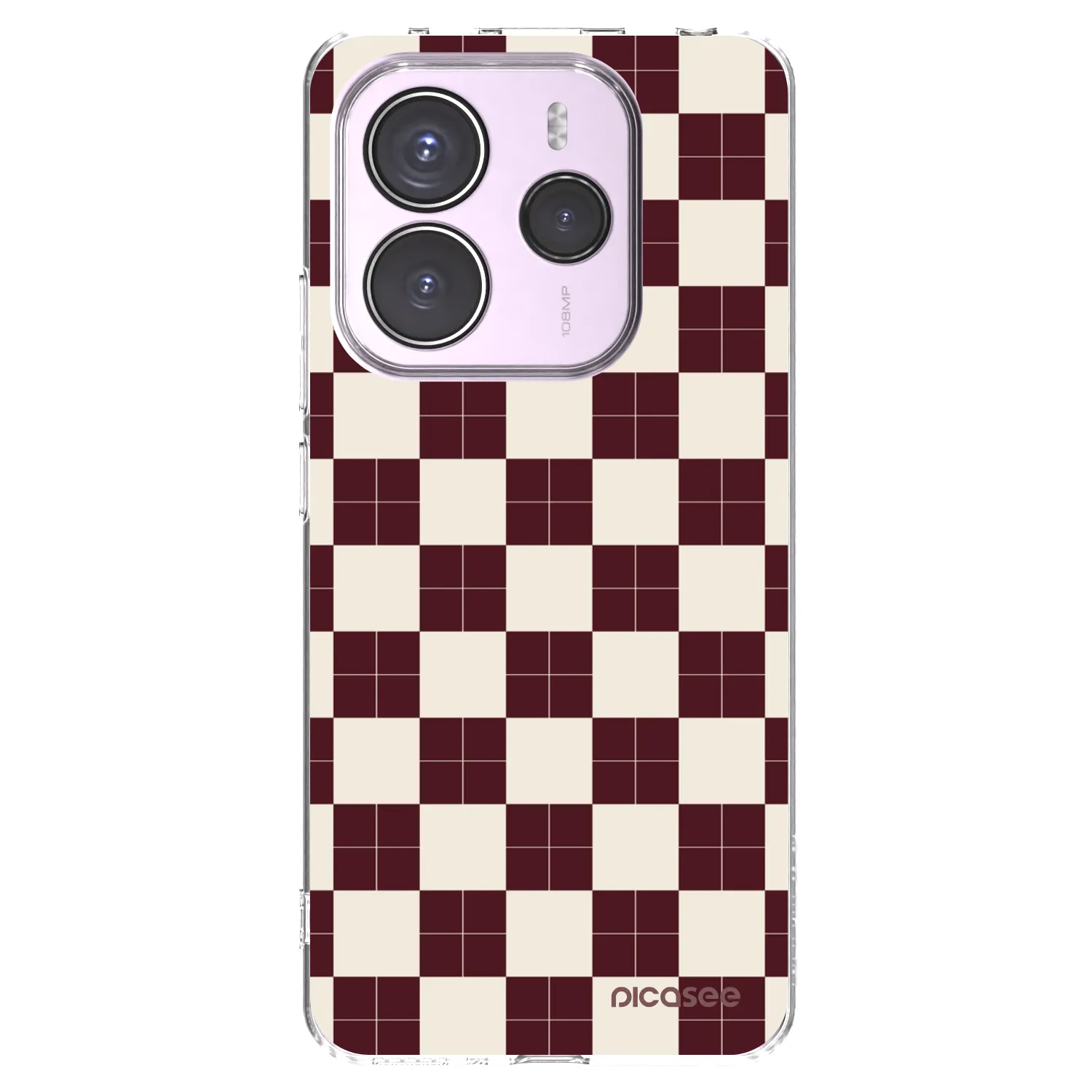 Picasee διαφανής θήκη σιλικόνης Xiaomi Redmi Note 14 5G - Checked Away