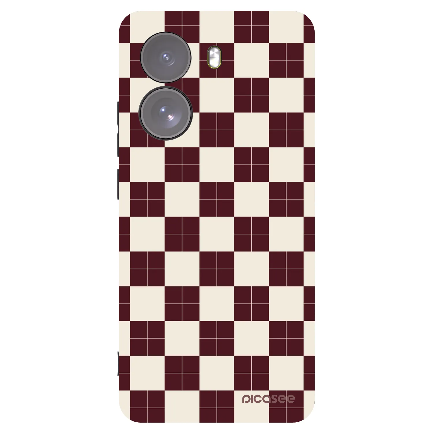 Picasee Μαύρη θήκη σιλικόνης για Xiaomi Poco X7 - Checked Away