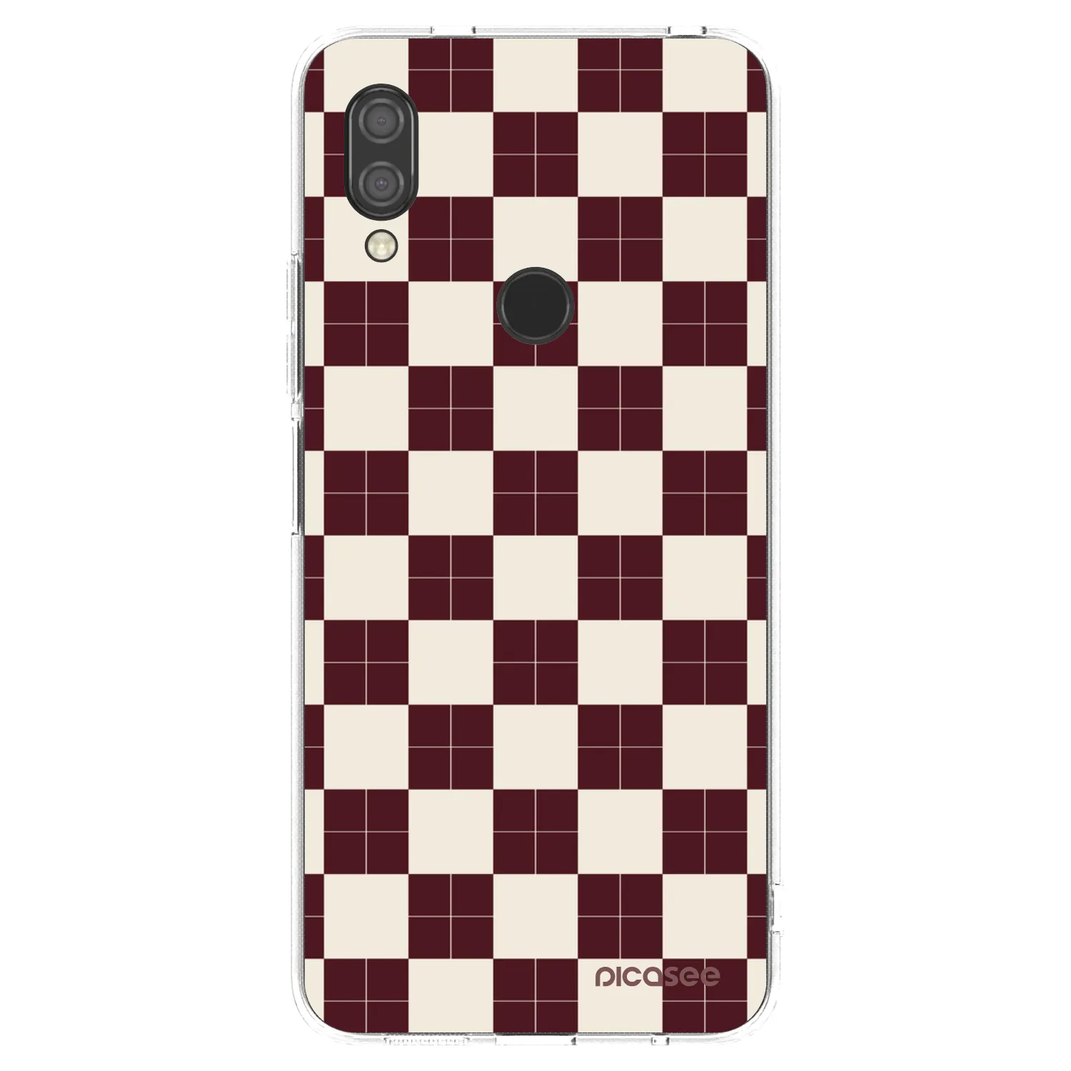 Picasee διαφανής θήκη σιλικόνης Xiaomi Redmi 7 - Checked Away
