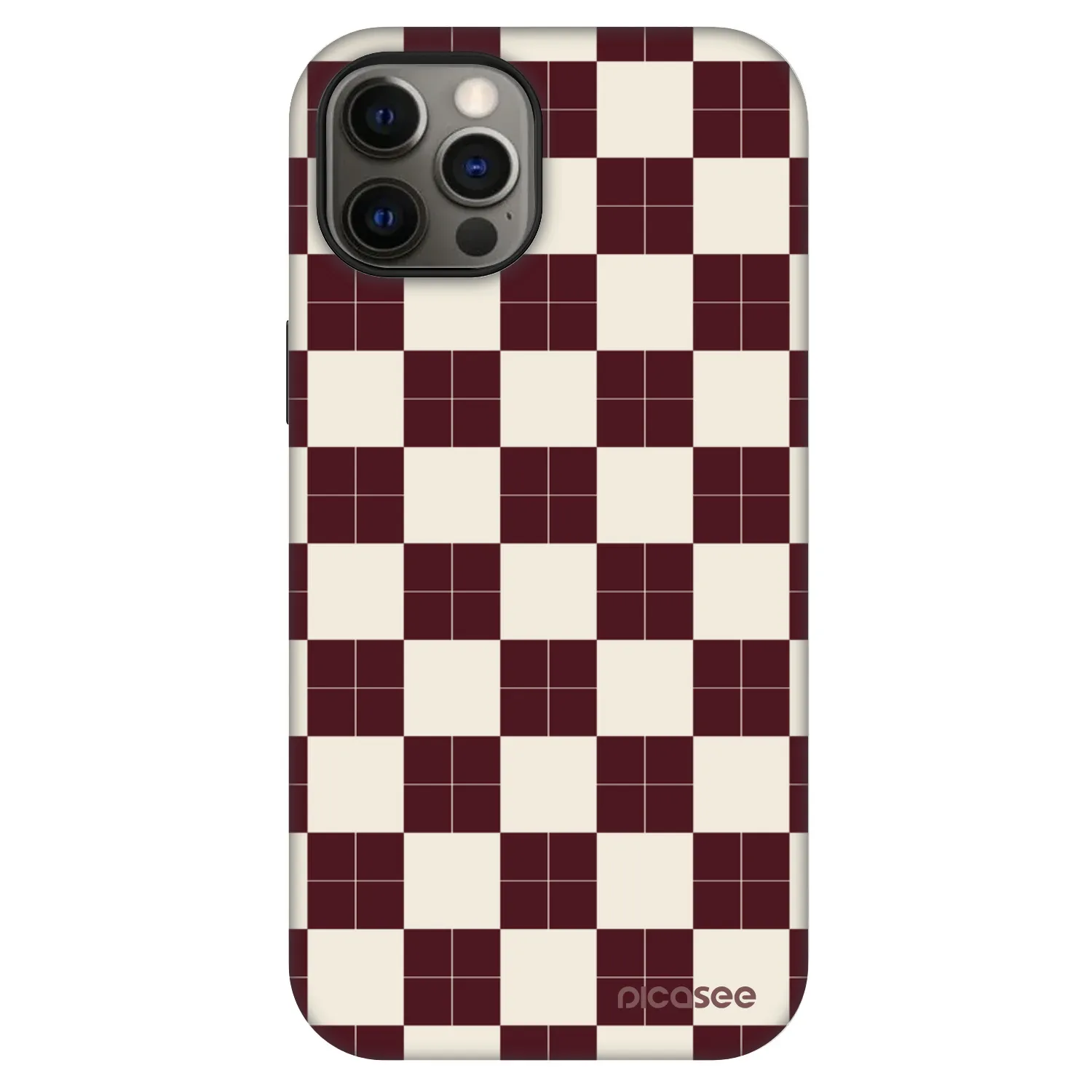 Picasee Fashion Case MagSafe για Apple iPhone 12 - Checked Away