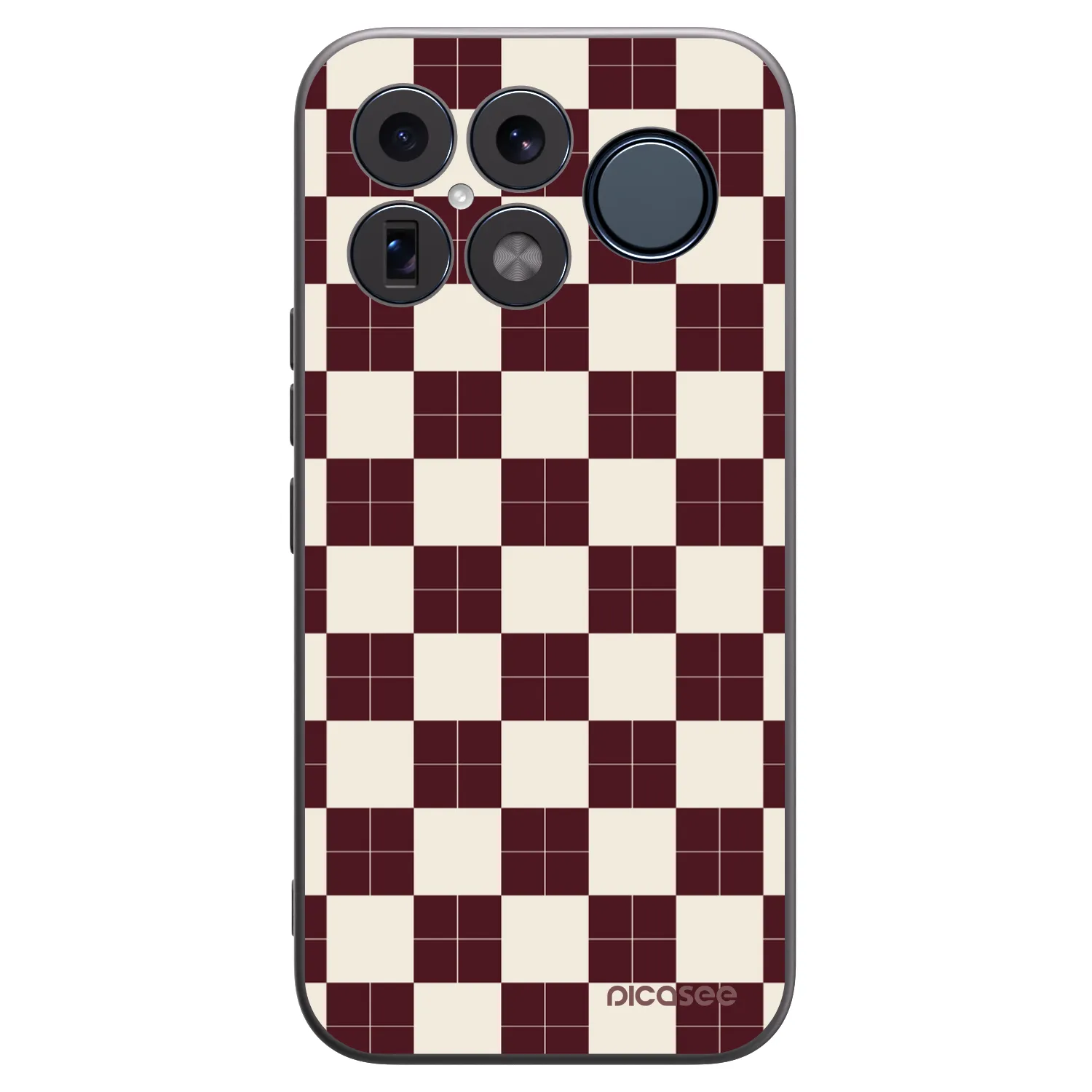 Picasee Μαύρη θήκη σιλικόνης για Xiaomi Poco F8 Ultra - Checked Away