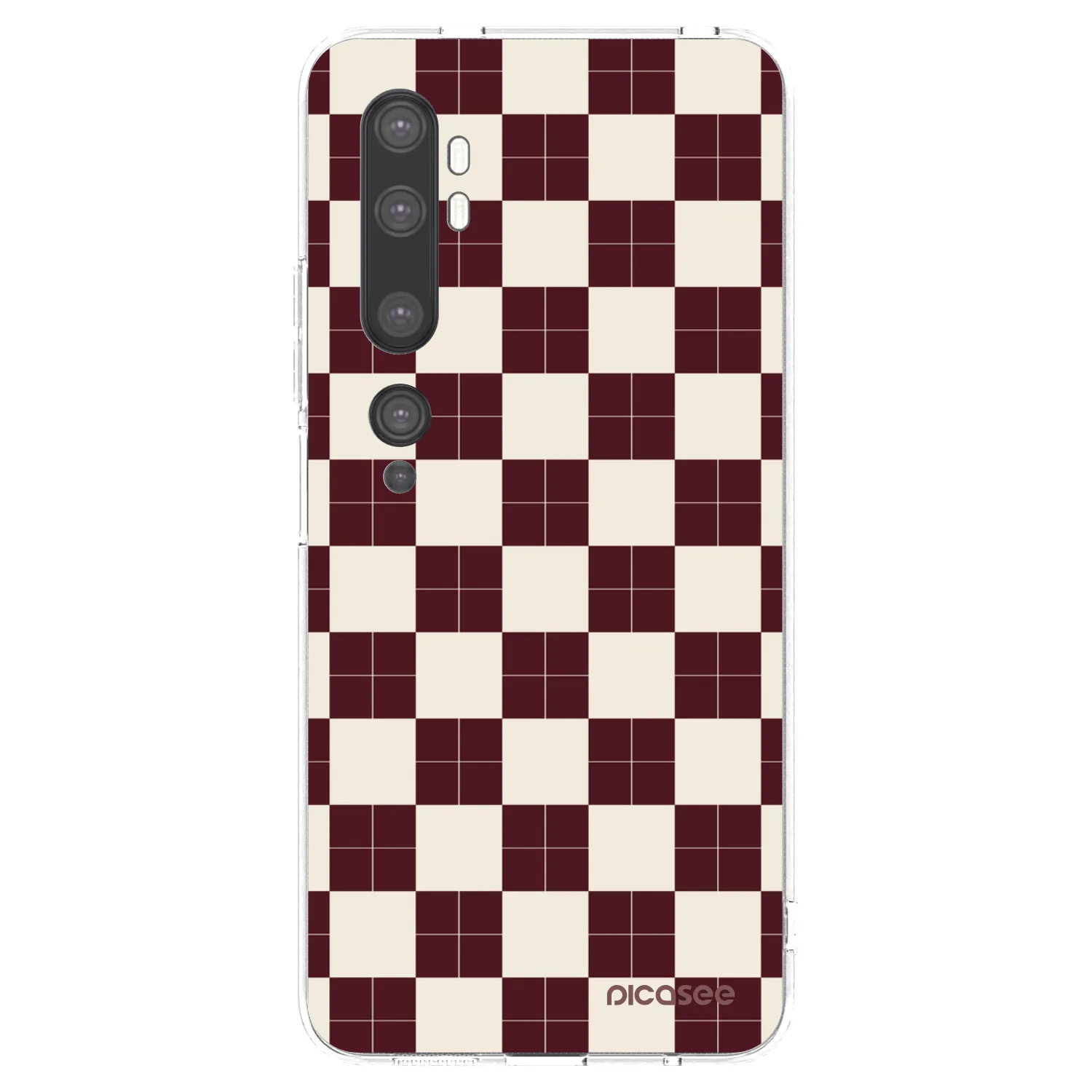 Picasee διαφανής θήκη σιλικόνης Xiaomi Mi Note 10 (Pro) - Checked Away