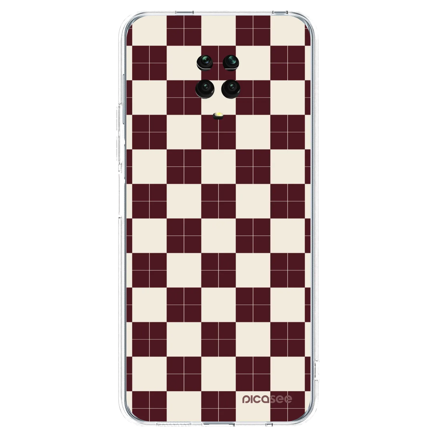 Picasee διαφανής θήκη σιλικόνης Xiaomi Redmi Note 9 Pro - Checked Away