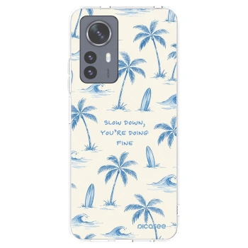 Picasee διαφανής θήκη σιλικόνης Xiaomi 12 Pro - Slow Tide