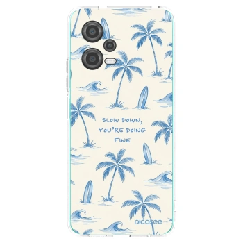 Picasee διαφανής θήκη σιλικόνης Xiaomi Poco X5 - Slow Tide