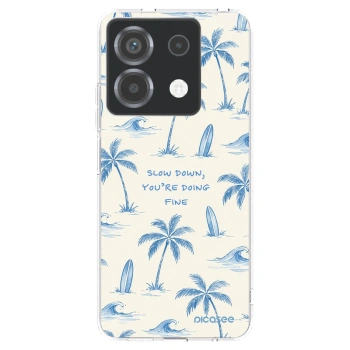 Picasee διαφανής θήκη σιλικόνης Xiaomi Poco X6 - Slow Tide