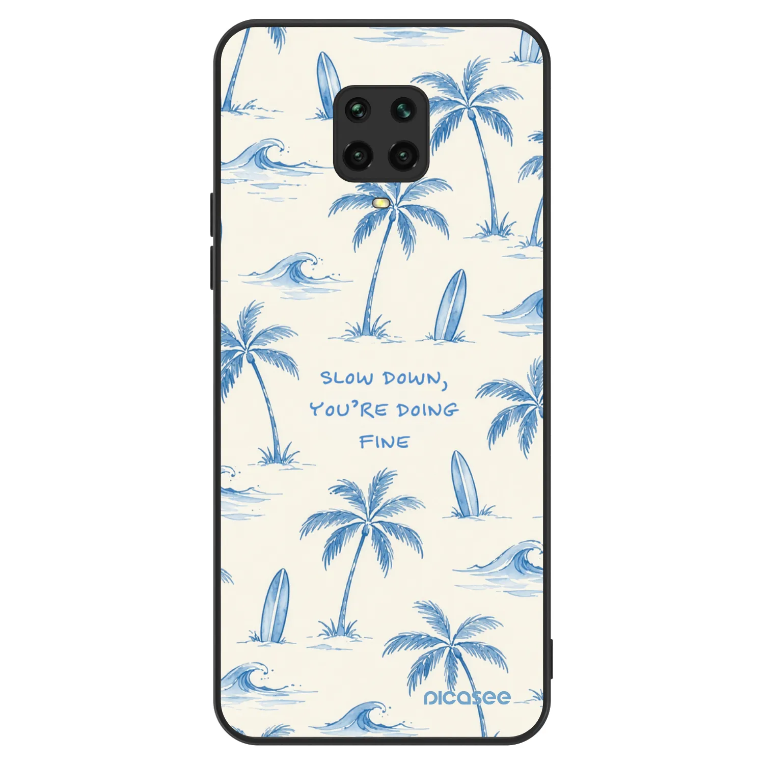Picasee ULTIMATE CASE για Xiaomi Redmi Note 9 Pro - Slow Tide