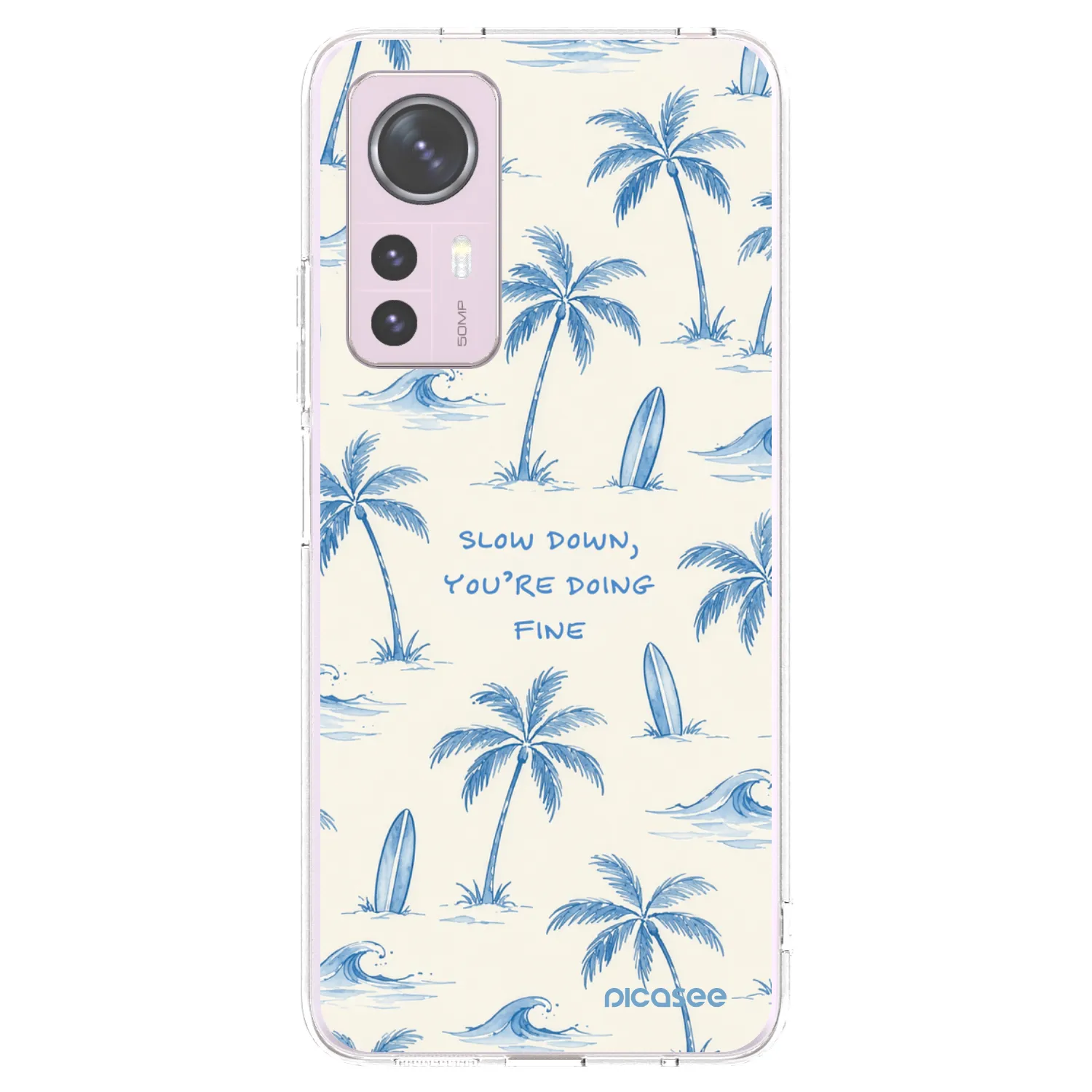 Picasee διαφανής θήκη σιλικόνης Xiaomi 12 - Slow Tide
