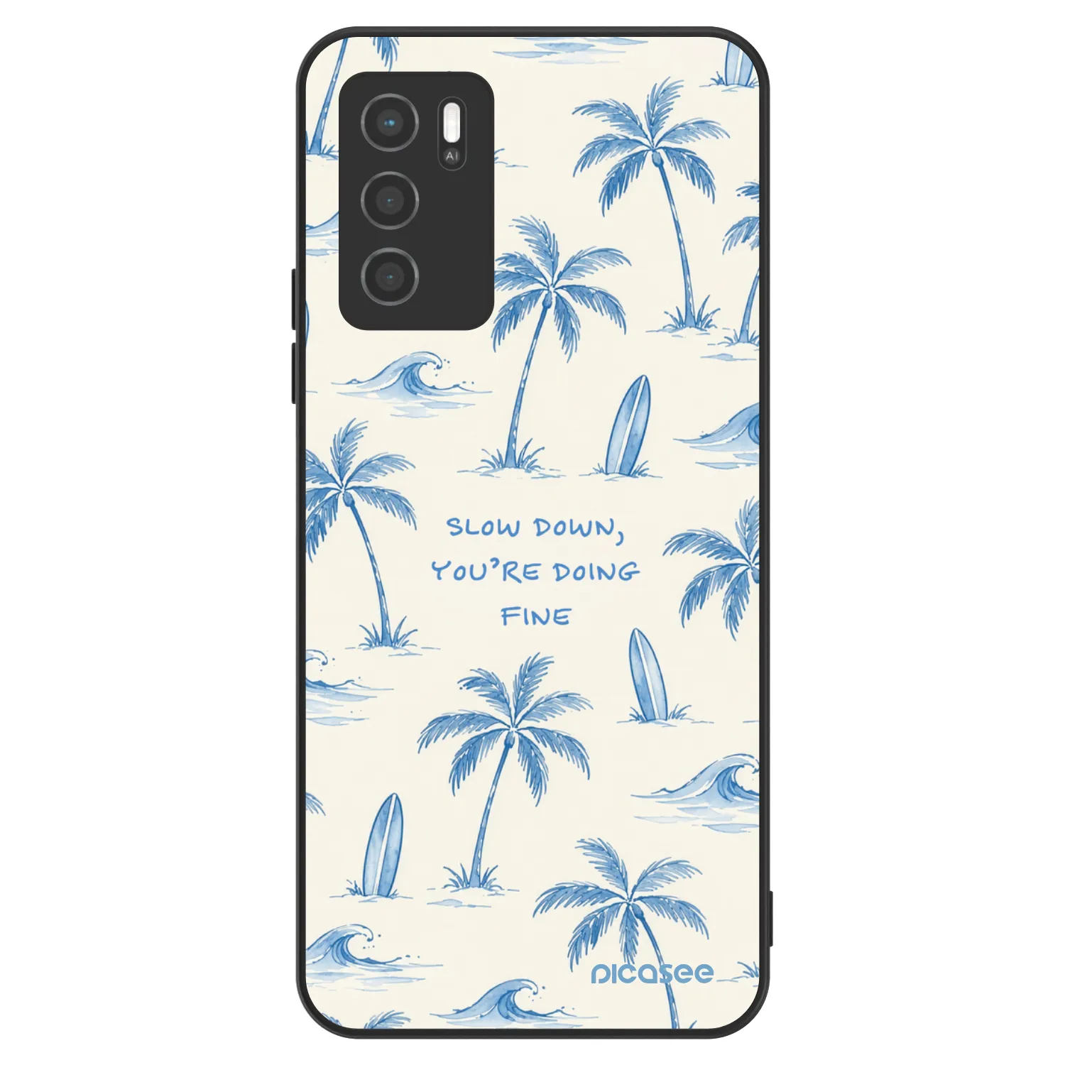 Picasee ULTIMATE CASE για OPPO A16 - Slow Tide