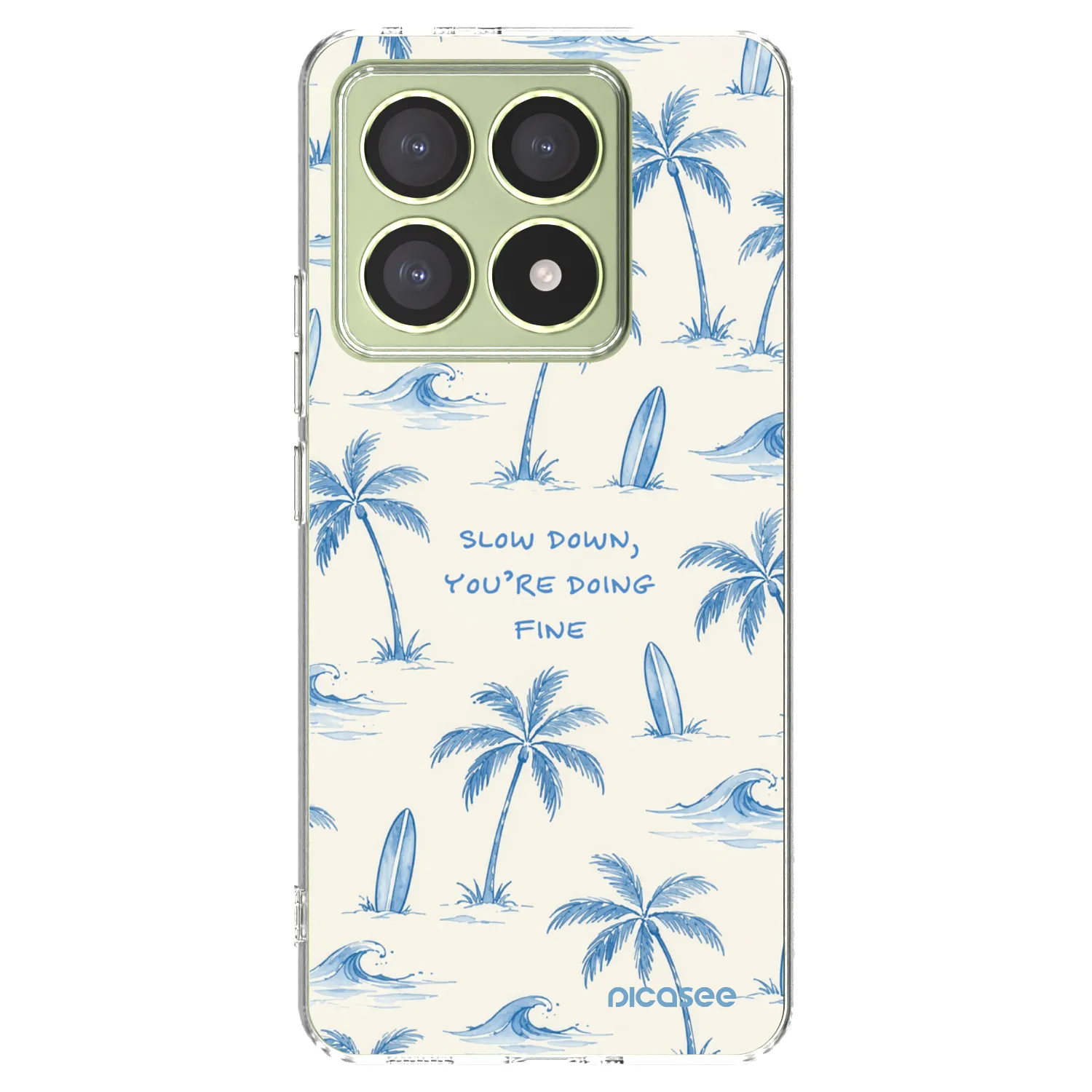 Picasee διαφανής θήκη σιλικόνης Xiaomi 14T - Slow Tide