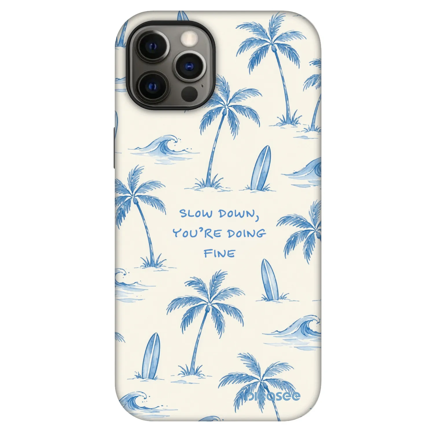 Picasee Fashion Case MagSafe για Apple iPhone 12 - Slow Tide