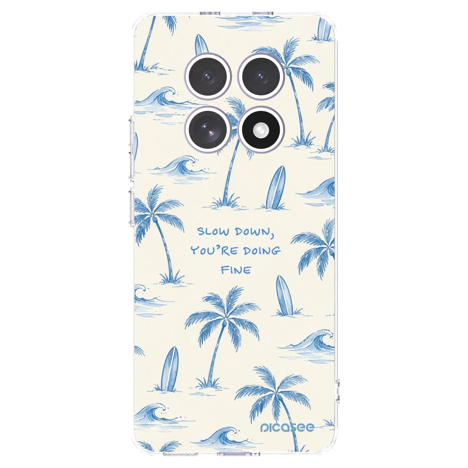 Picasee διαφανής θήκη σιλικόνης Xiaomi Redmi Note 15 4G - Slow Tide