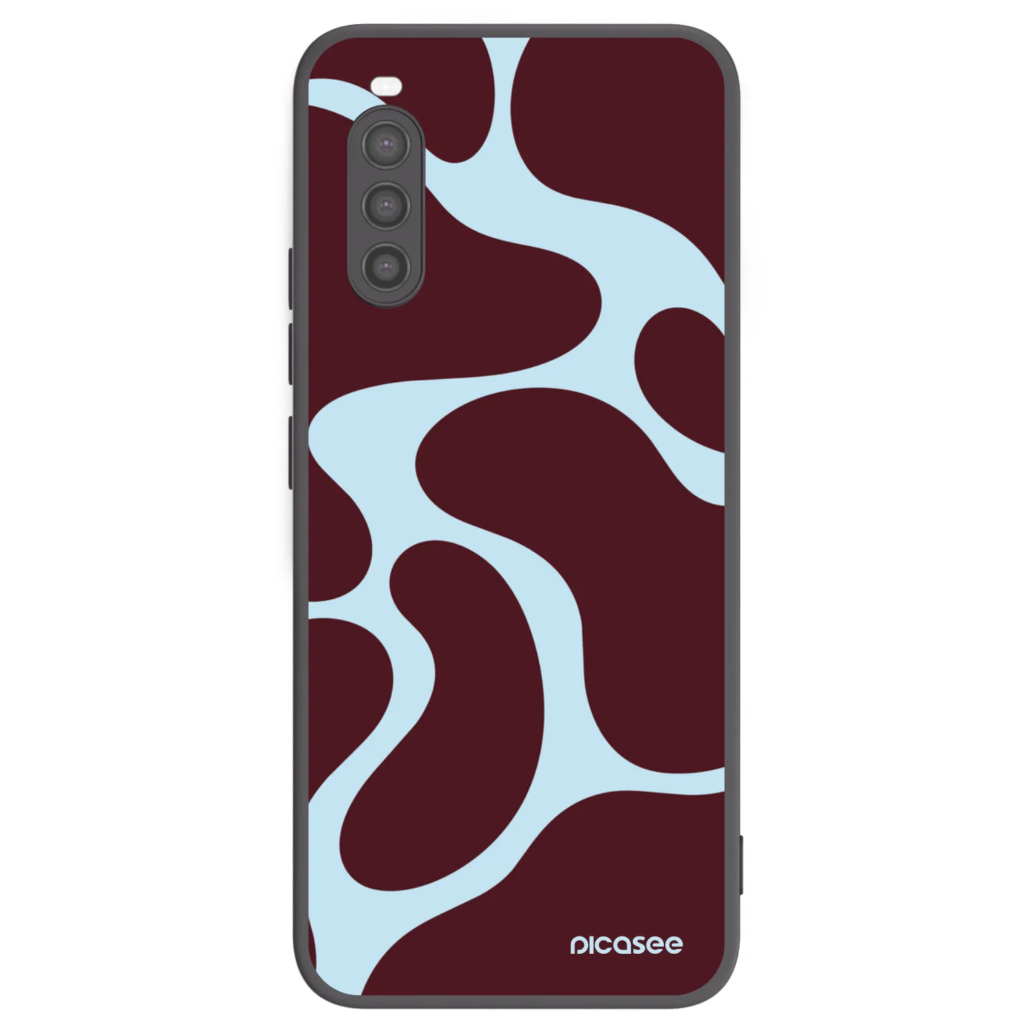 Picasee Μαύρη θήκη σιλικόνης για Sony Xperia 10 II - Soft Detour