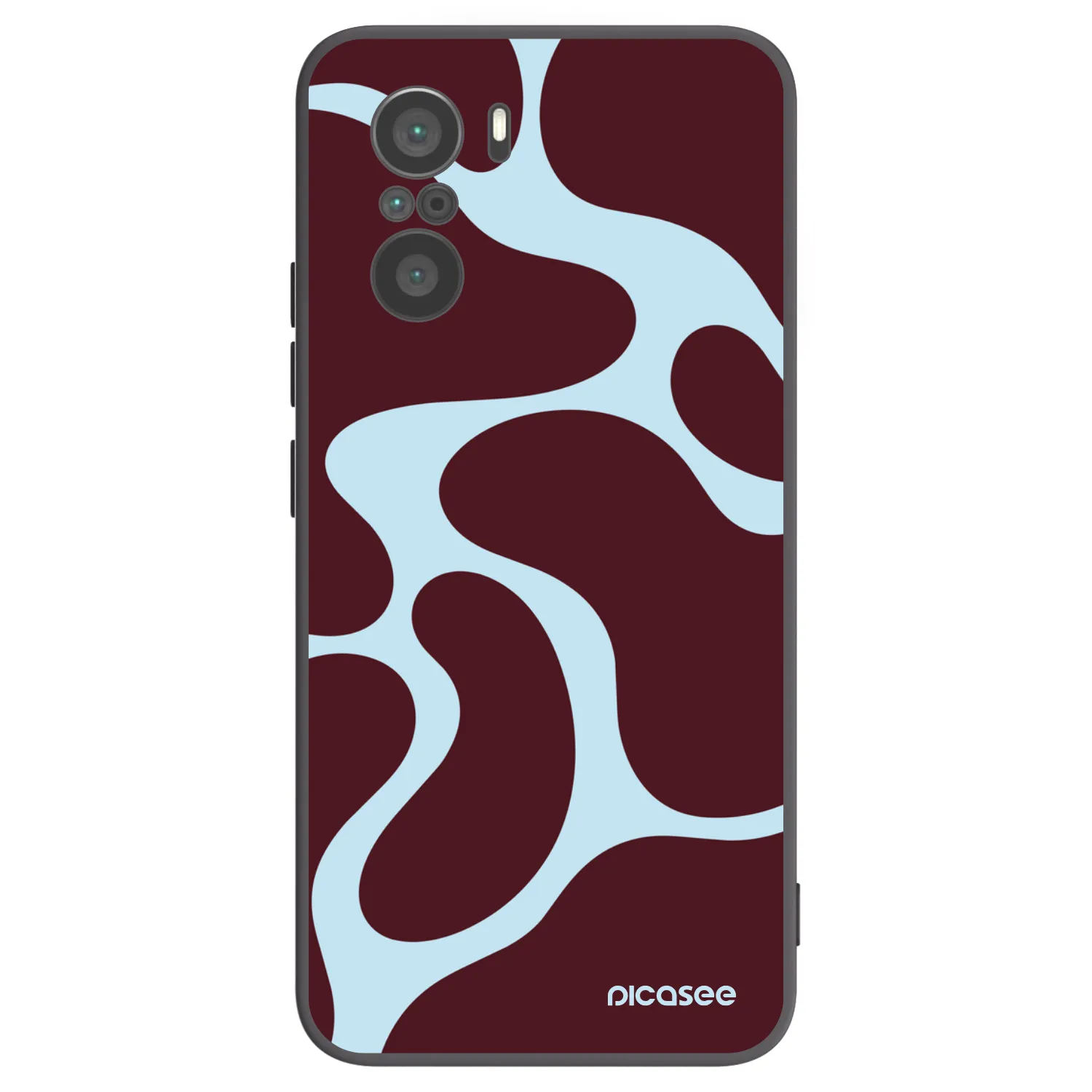 Picasee Μαύρη θήκη σιλικόνης για Xiaomi Poco F3 - Soft Detour