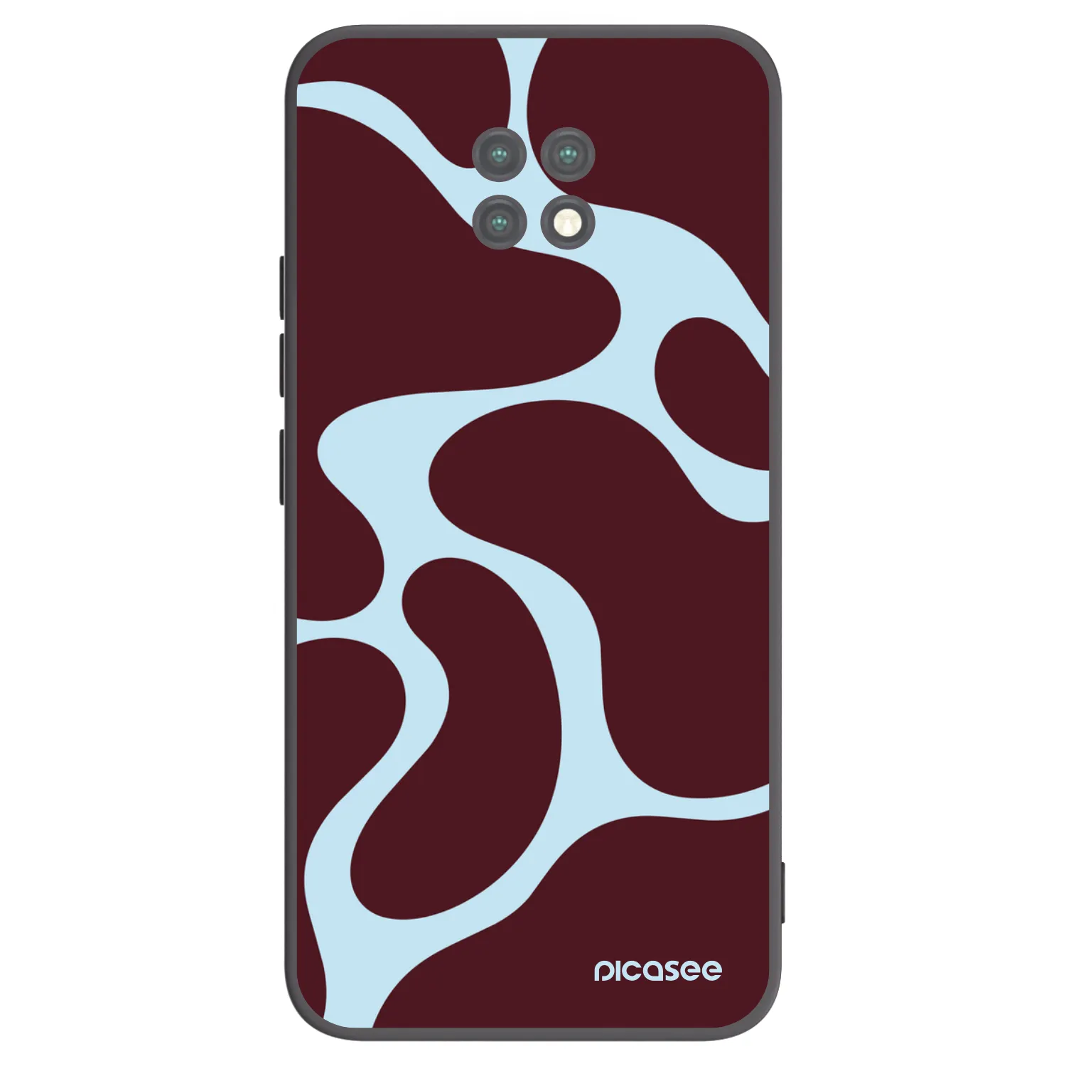 Picasee Μαύρη θήκη σιλικόνης για Xiaomi Redmi Note 9T - Soft Detour