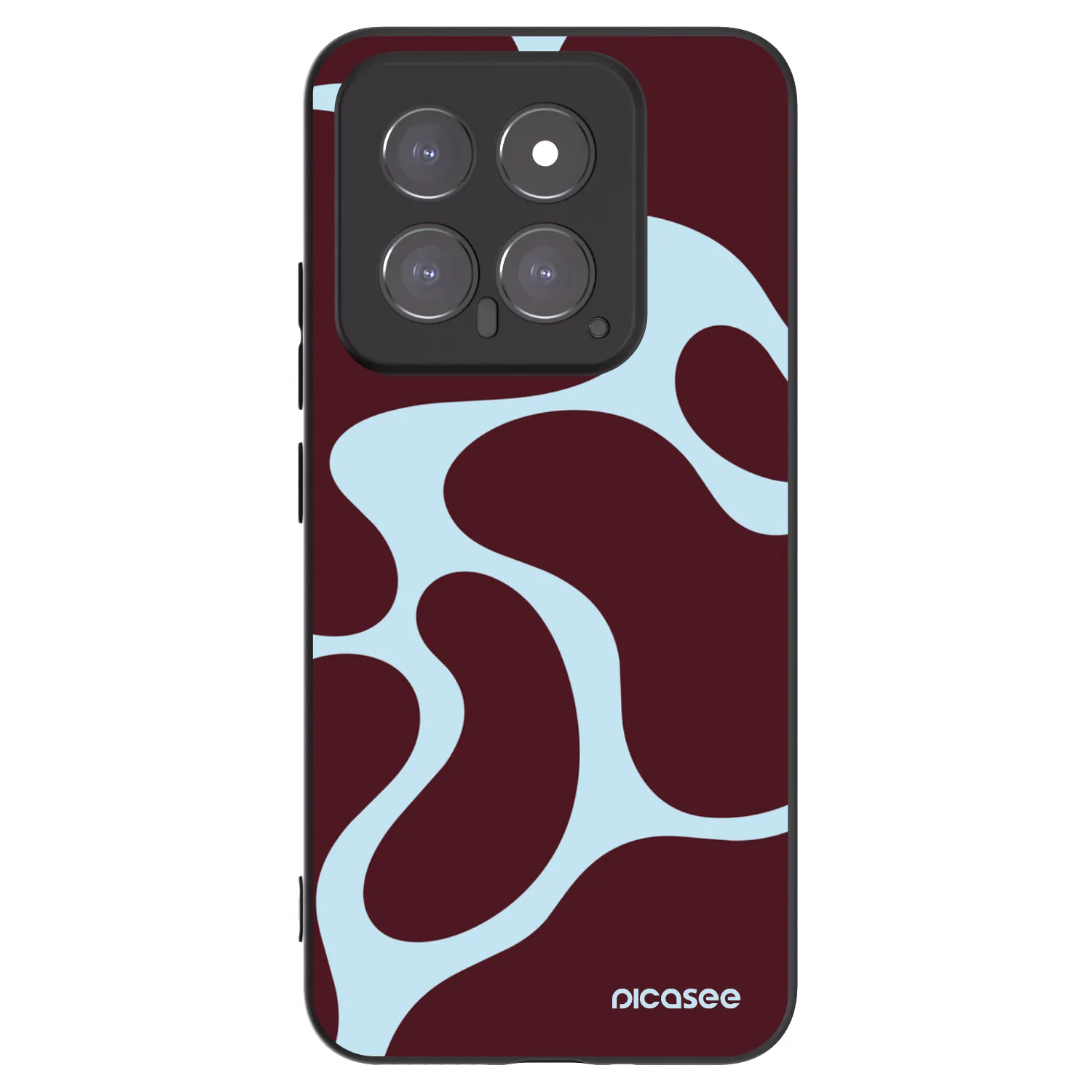 Picasee Μαύρη θήκη σιλικόνης για Xiaomi 14 - Soft Detour