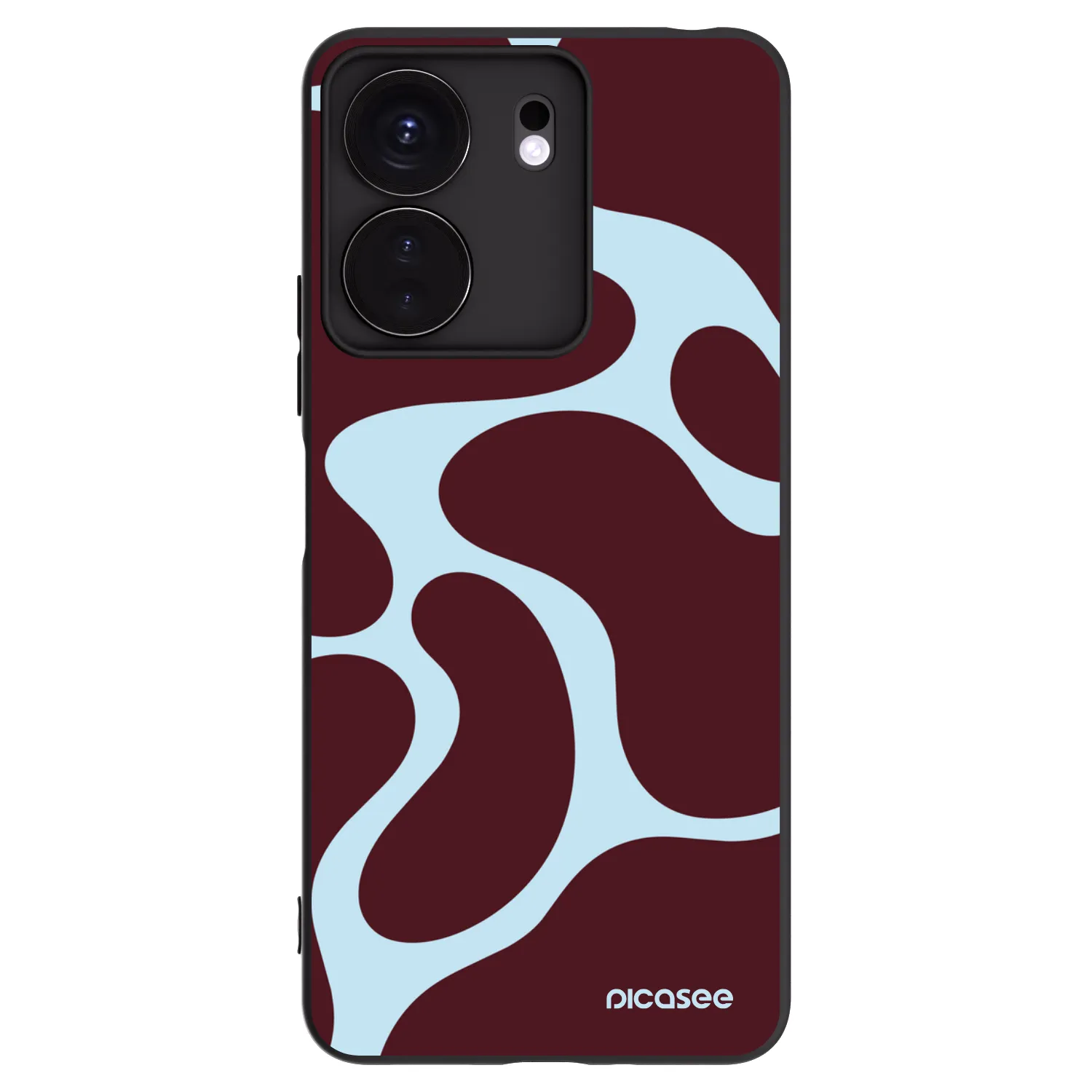Picasee Μαύρη θήκη σιλικόνης για Xiaomi Redmi 13C 4G - Soft Detour