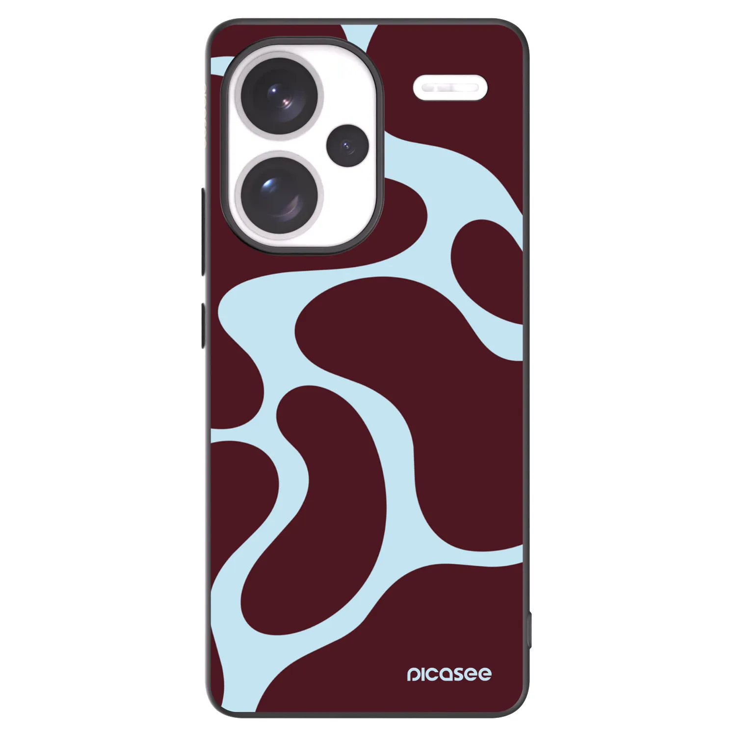 Picasee Μαύρη θήκη σιλικόνης για Xiaomi Redmi Note 13 Pro+ 5G - Soft Detour