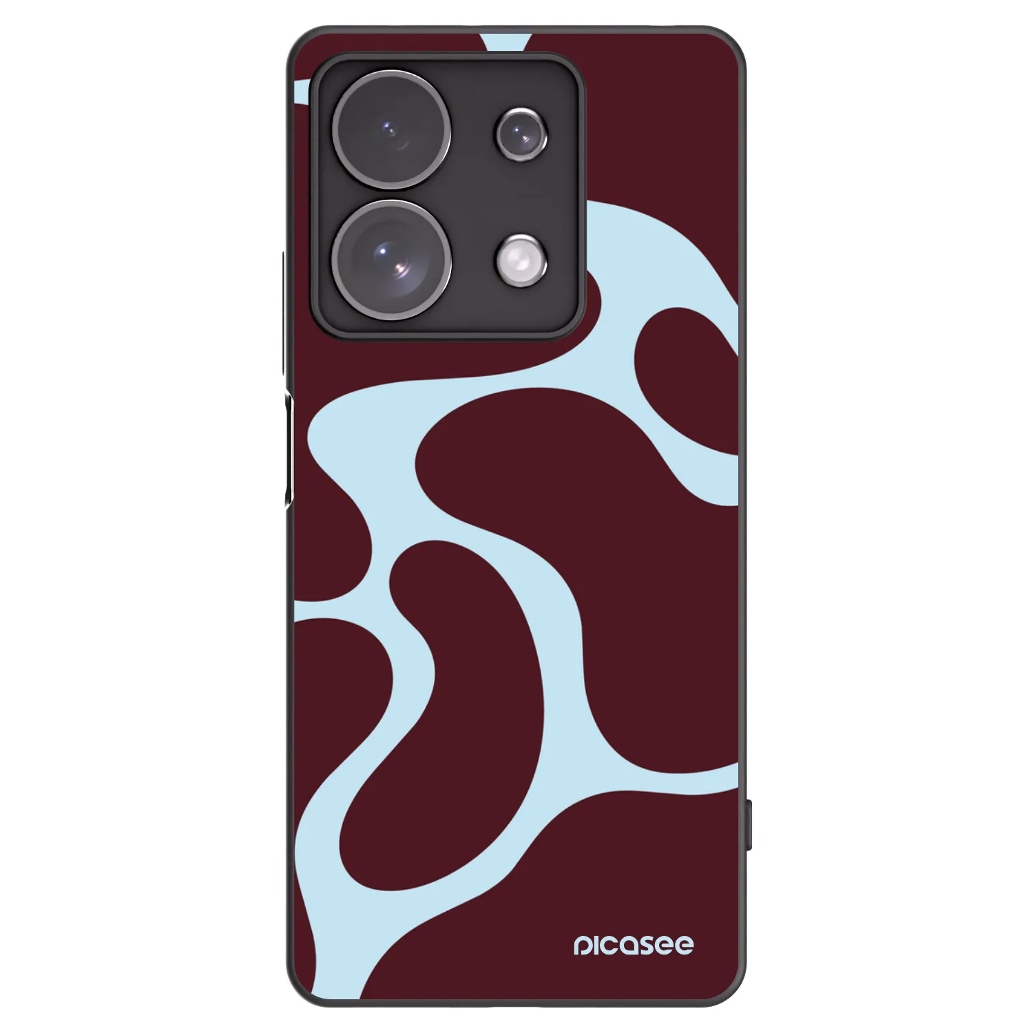 Picasee Μαύρη θήκη σιλικόνης για Xiaomi Redmi Note 13 Pro 4G - Soft Detour