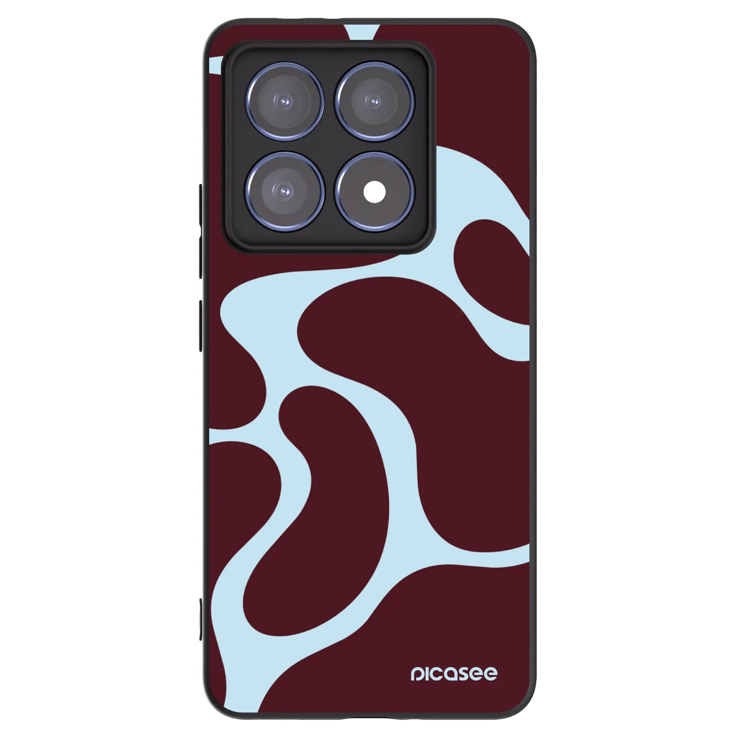 Picasee Μαύρη θήκη σιλικόνης για Xiaomi 14T Pro - Soft Detour